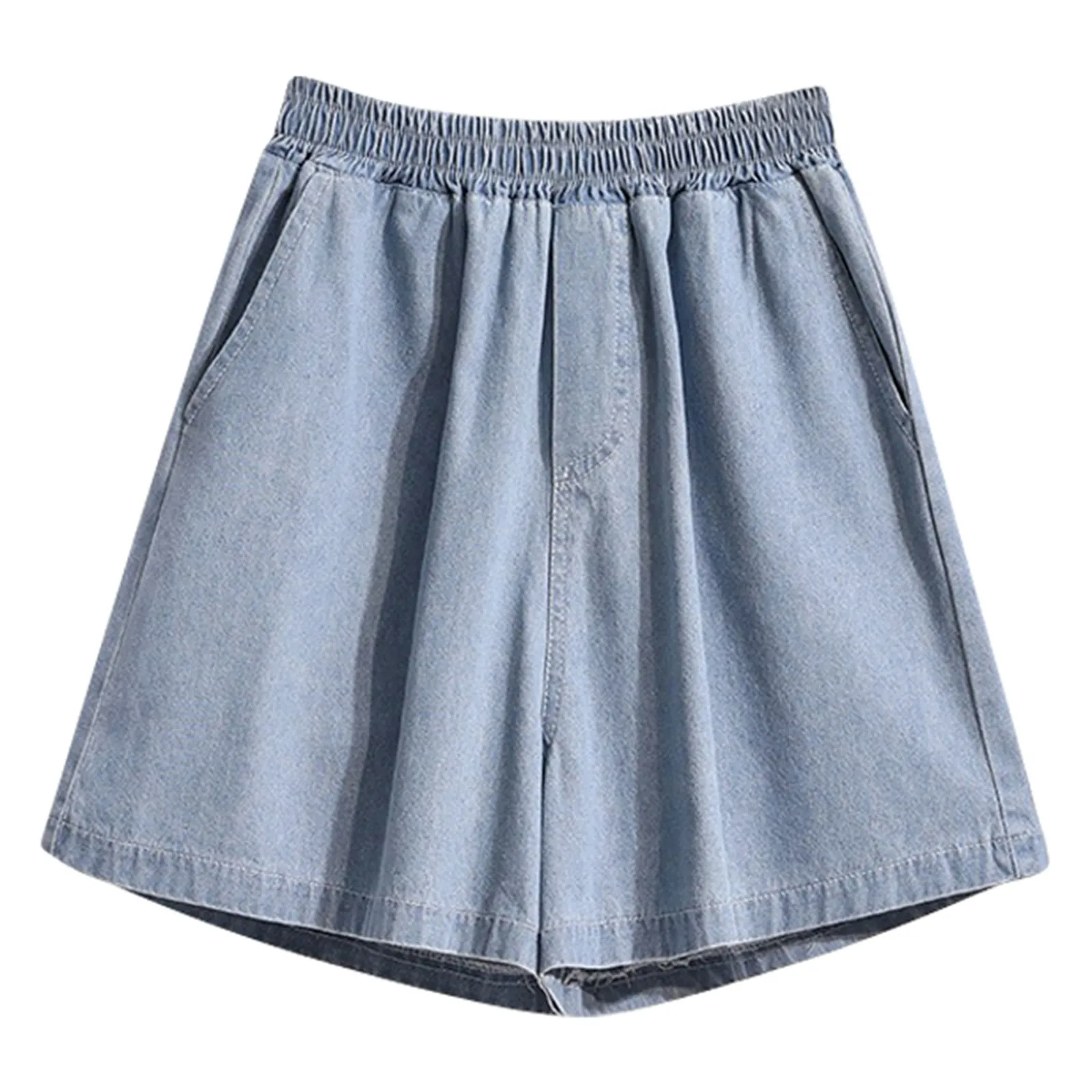 Women'S Summer Loose High Waist Slim Wide Leg Pants Denim Shorts Plus Size High-Waisted Slimming Bell Bottom Casual Denim Shorts
Women'S Summer Loose High Waist Slim Wide Leg Pants Denim Shorts Plus Size High-Waisted Slimming Bell Bottom Casual Denim Shorts