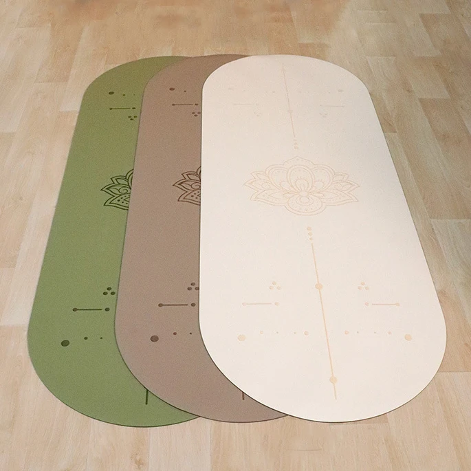 Thick 5mm Pu Curve Arch Oval Shape Matt PU Natural Rubber Oval Yoga Mat with Custom logo
Thick 5mm Pu Curve Arch Oval Shape Matt PU Natural Rubber Oval Yoga Mat with Custom logo