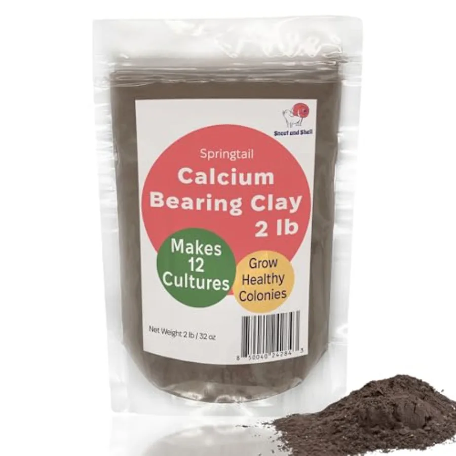 【Spot goods】Springtail Calcium Bearing Clay - 2 lb Ideal for Culturing Springtails Reptile and Amphibian Terrariums and Natural
【Spot goods】Springtail Calcium Bearing Clay - 2 lb Ideal for Culturing Springtails Reptile and Amphibian Terrariums and Natural