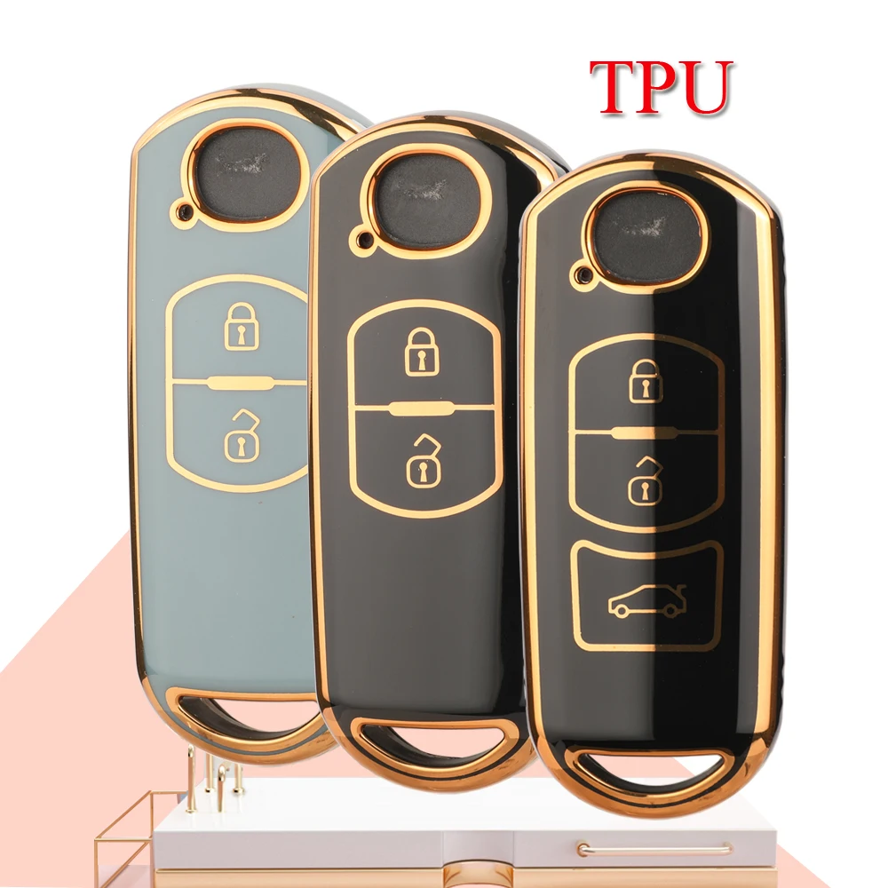 Jingyuqin 2/3Buttons TPU Remote Car Accessories Key Shell Case Cover For Mazda 2 3 6 Atenza Axela Demio CX-5 CX5 CX-3 CX7 CX-9
Jingyuqin 2/3Buttons TPU Remote Car Accessories Key Shell Case Cover For Mazda 2 3 6 Atenza Axela Demio CX-5 CX5 CX-3 CX7 CX-9
