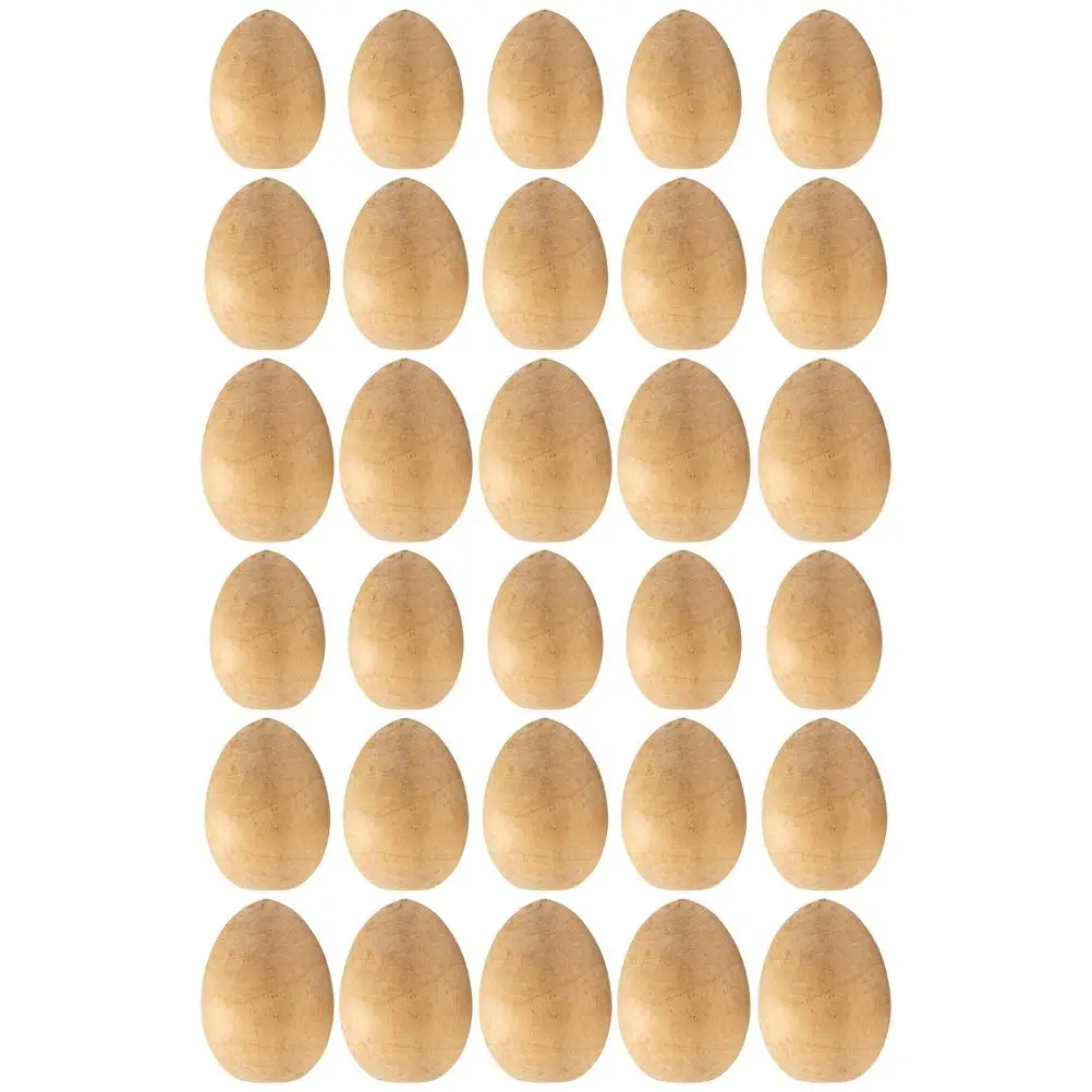 30 Pcs Wooden Easter Eggs naments for Crafts Unfinished Blank Kids Decor Paint Your Handmade Gifts Easter Craft
30 Pcs Wooden Easter Eggs naments for Crafts Unfinished Blank Kids Decor Paint Your Handmade Gifts Easter Craft