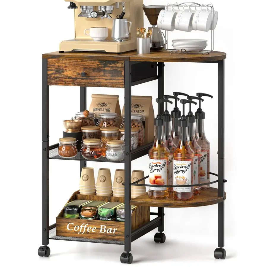 Станция для кофейни с колесиками и ящиком для хранения, большая подставка для журнального бара толщиной 15,35 для кухни, офиса, гостиной, ржавчины
Станция для кофейни с колесиками и ящиком для хранения, большая подставка для журнального бара толщиной 15,35 для кухни, офиса, гостиной, ржавчины