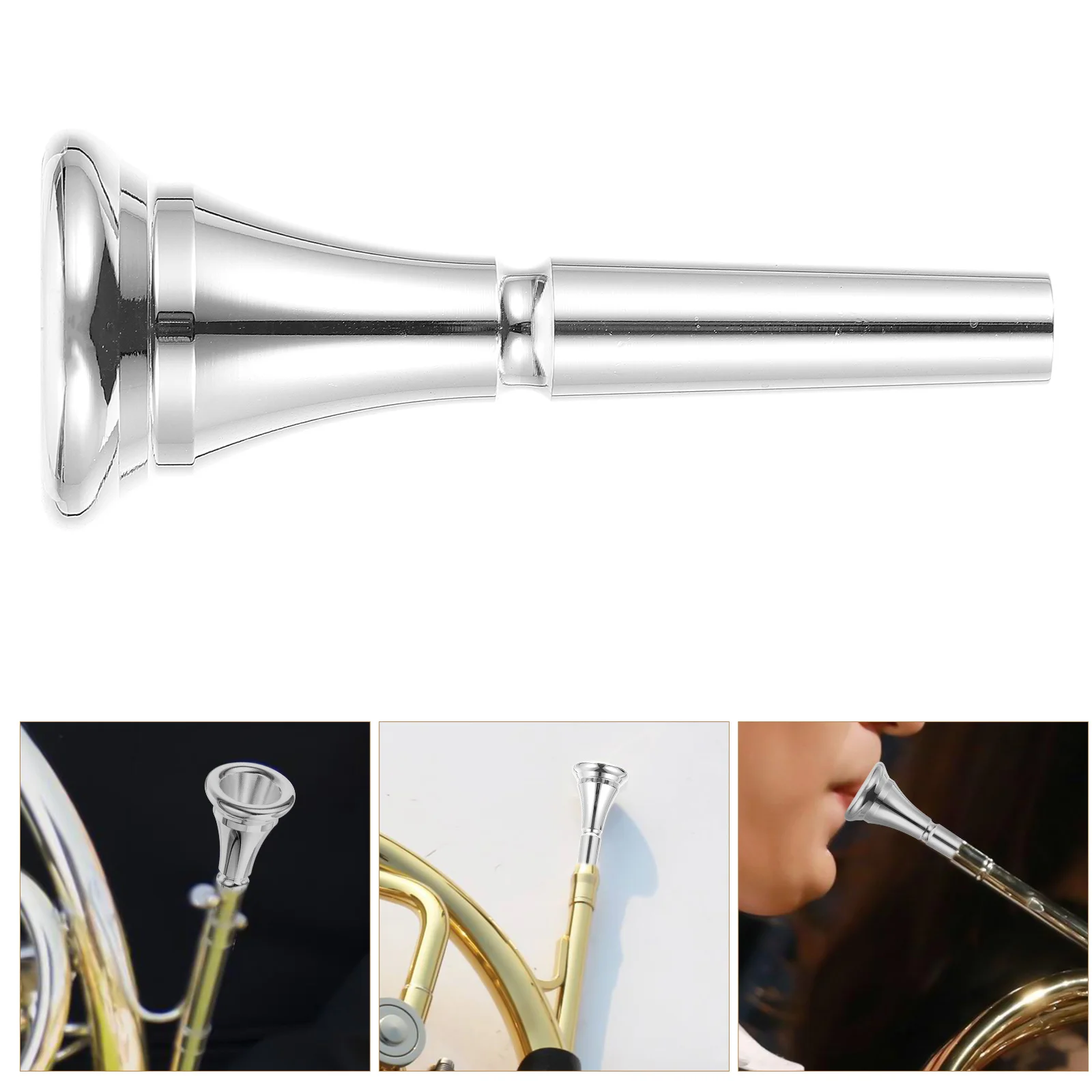 French Horn Mouthpiece Smooth Surface Replacement Part Small Speakers Creative Design Copper Student Affordable
French Horn Mouthpiece Smooth Surface Replacement Part Small Speakers Creative Design Copper Student Affordable