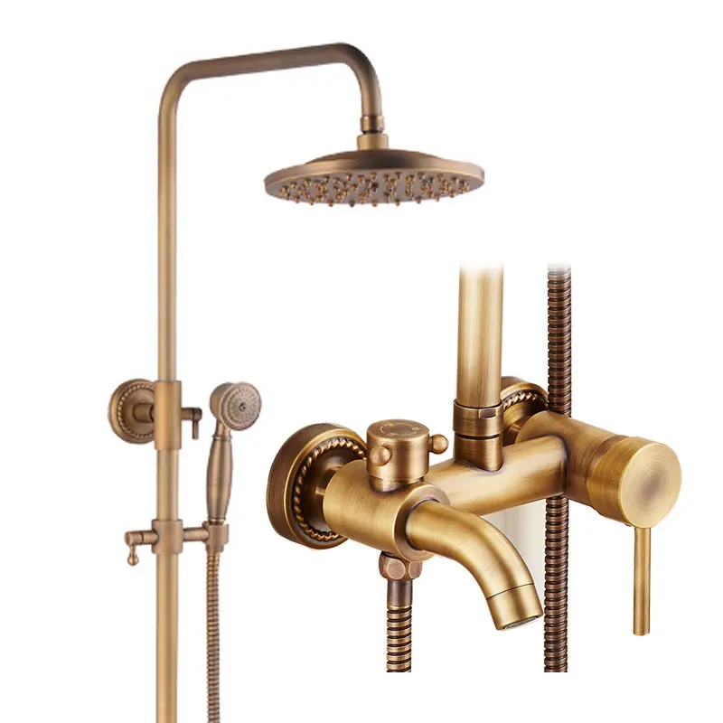 Антикварная латунная система для тропического душа, настенный смеситель для ванной комнаты, мягкий распылительный узор, масляная латунь, бестселлер, набор смесителей для душа
Антикварная латунная система для тропического душа, настенный смеситель для ванной комнаты, мягкий распылительный узор, масляная латунь, бестселлер, набор смесителей для душа