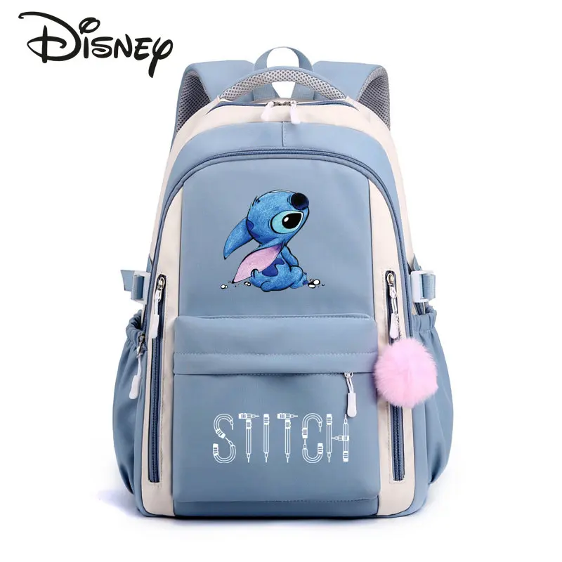 Disney Stitzer New Women's Backpack Fashion High Quality Student Backpack Cartoon Versatile Large Capacity Travel Backpack
Disney Stitzer New Women's Backpack Fashion High Quality Student Backpack Cartoon Versatile Large Capacity Travel Backpack