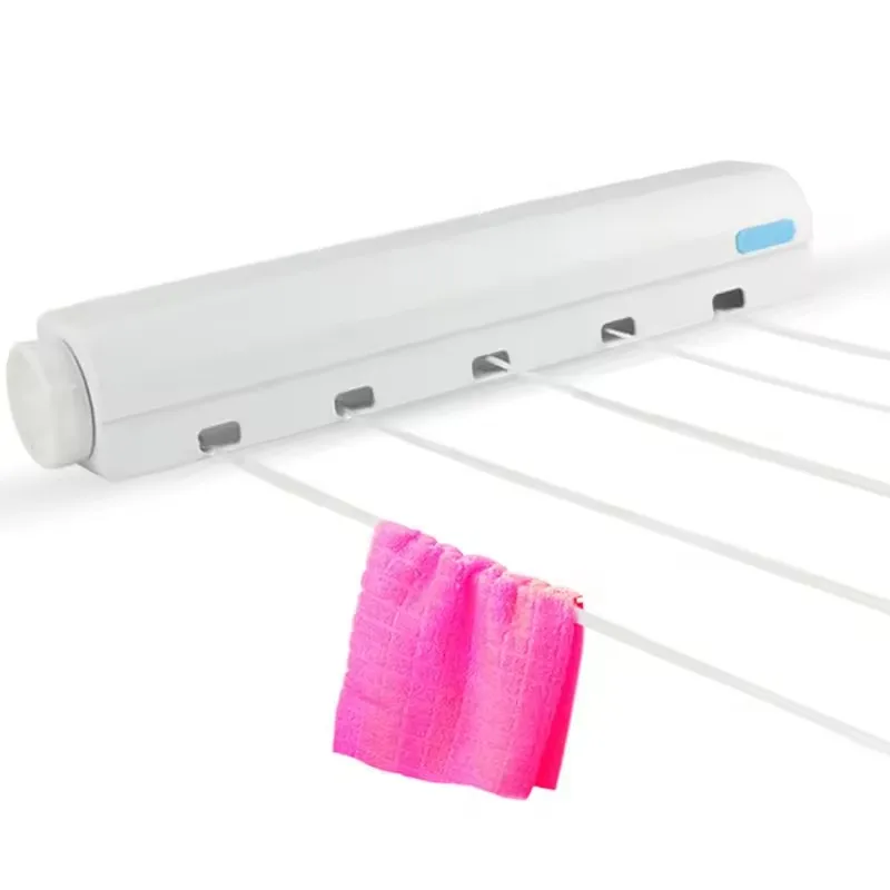 Retractable Indoor Clothesline Drying Hanger Wall Mounted Clothes Drying Rack Bathroom Invisible Clothesline
Retractable Indoor Clothesline Drying Hanger Wall Mounted Clothes Drying Rack Bathroom Invisible Clothesline