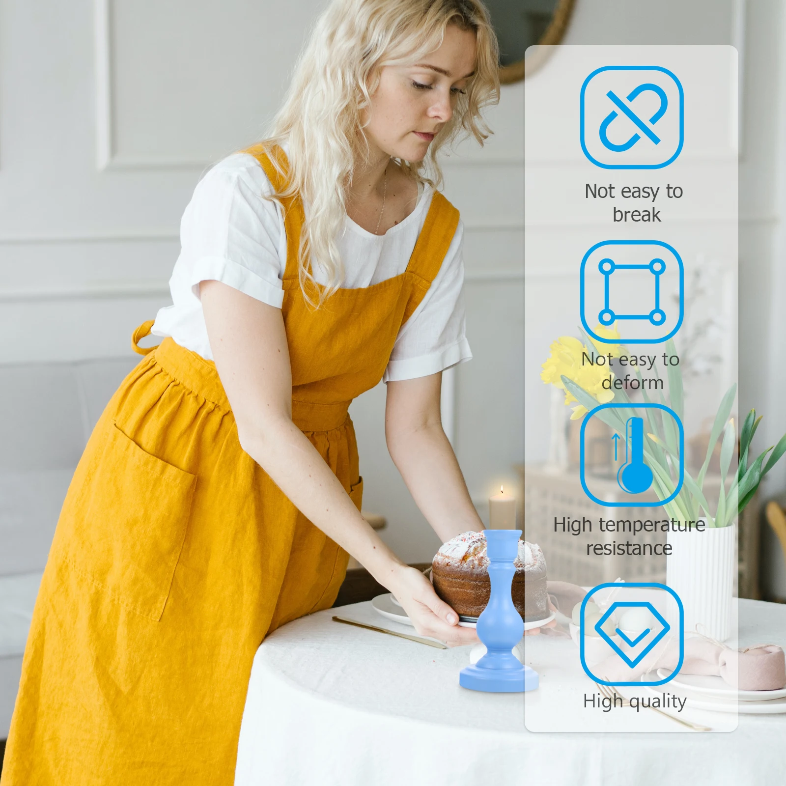 2Pcs Decorative Holder Creative Design Heat Resistant Candlestick for Home Desktop Decor Wedding Party Table
2Pcs Decorative Holder Creative Design Heat Resistant Candlestick for Home Desktop Decor Wedding Party Table