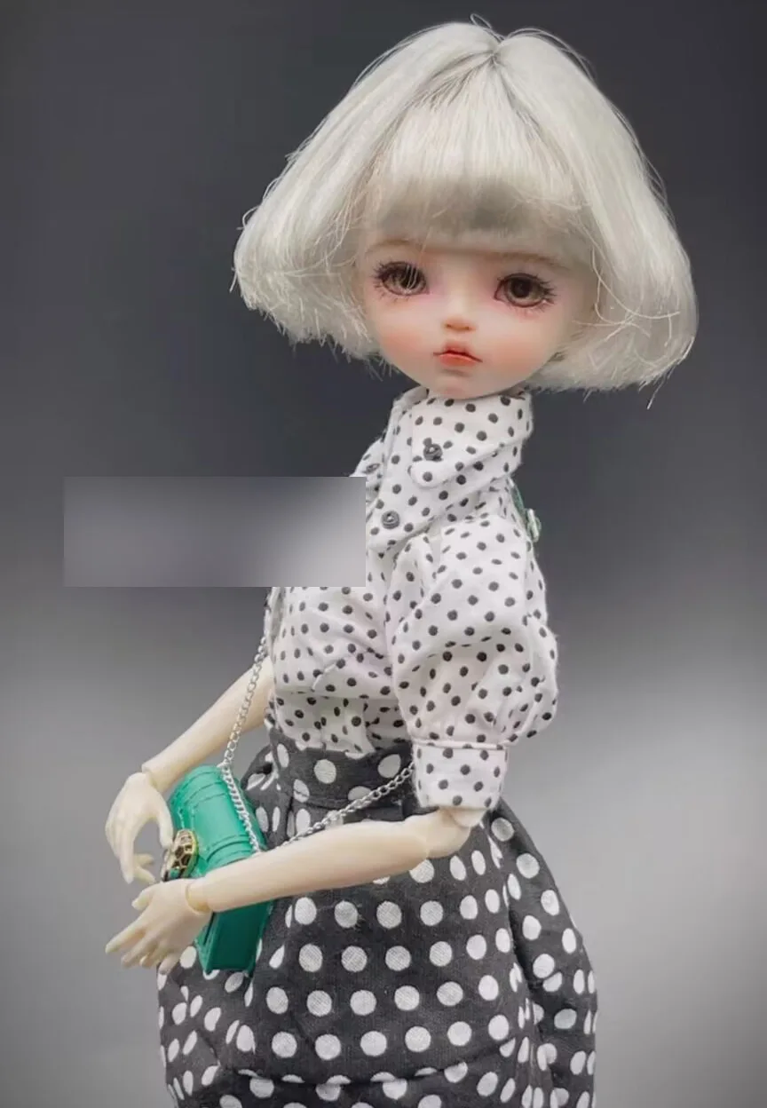 2025 2 шт. винтажные топы/юбка Blythe в горошек в стиле ретро 1/6, 30 см (подходит для azone, Pullip, Ob22/24/26, Licca)
2025 2 шт. винтажные топы/юбка Blythe в горошек в стиле ретро 1/6, 30 см (подходит для azone, Pullip, Ob22/24/26, Licca)