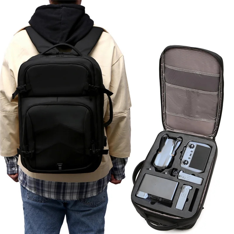 A73E-For DJI AIR 3 Large-Capacity Shoulder Bag Backpack 15 Inch Laptop Organizer Bag For AIR3 Drone Storage Bag Grid Design
A73E-For DJI AIR 3 Large-Capacity Shoulder Bag Backpack 15 Inch Laptop Organizer Bag For AIR3 Drone Storage Bag Grid Design