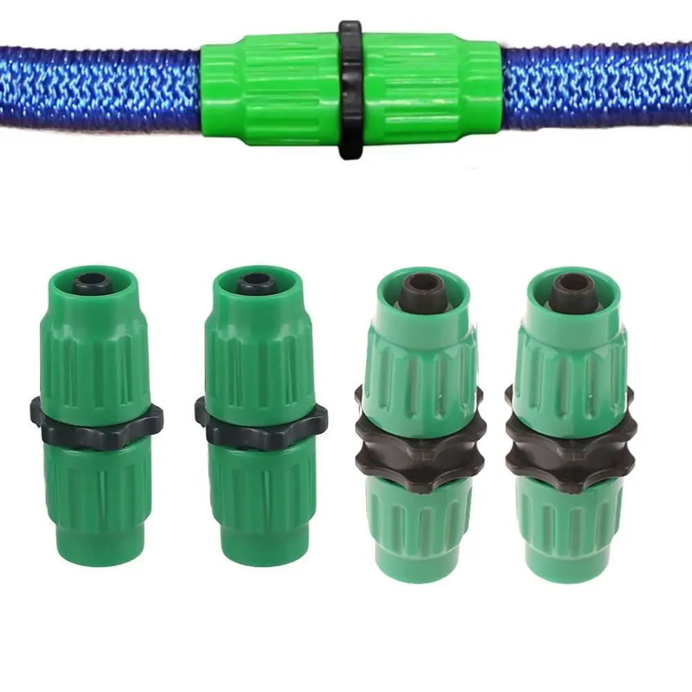 Plastic Expandable Garden Hose Repair Kit Extender Threaded Snap Design Garden Hose Repair Connector Watertight Design