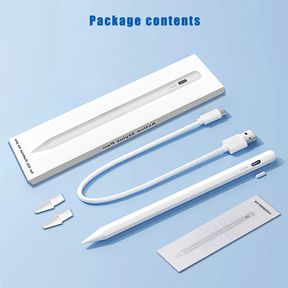 Palm Rejection Stylus Pen 1st 2nd Gen for Apple Pencil, Fit iPad Pro Air Mini 7 8 9 10th Generation 2019 2020 2021 2022
Palm Rejection Stylus Pen 1st 2nd Gen for Apple Pencil, Fit iPad Pro Air Mini 7 8 9 10th Generation 2019 2020 2021 2022
