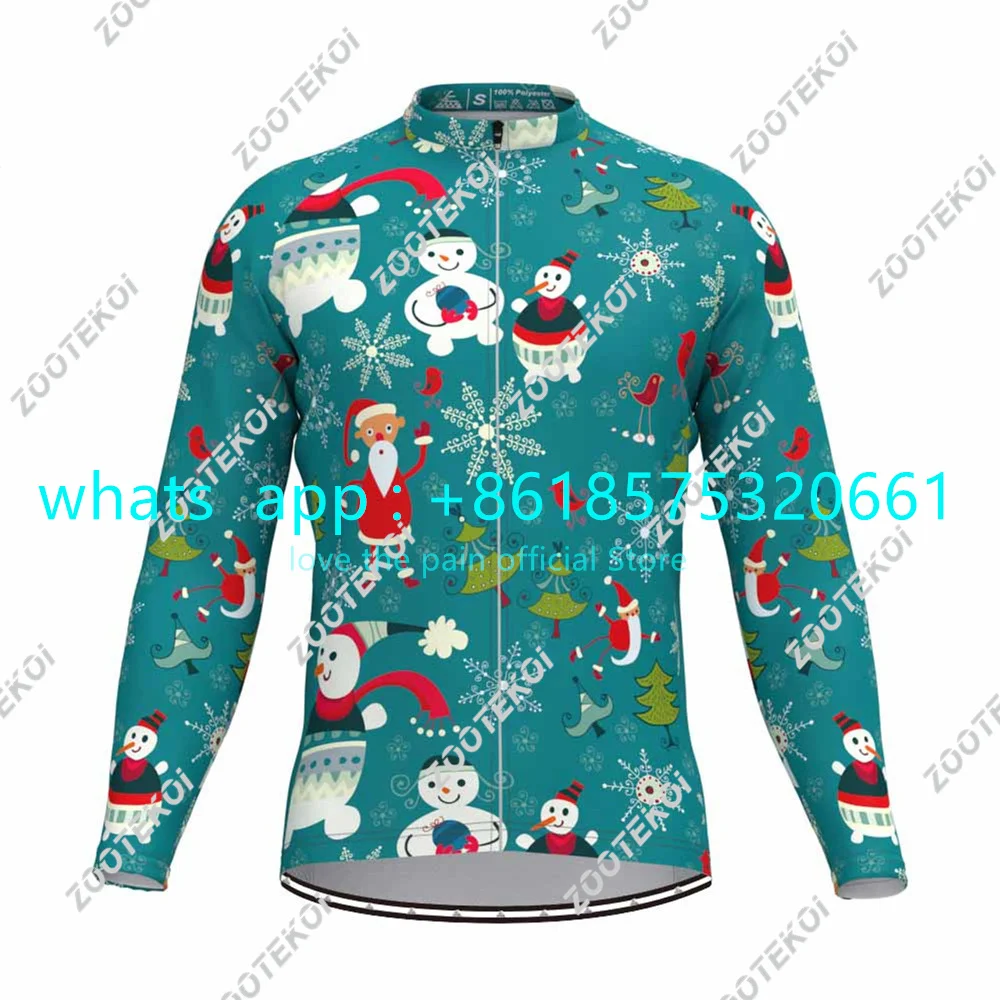 Christmas Gift The New Year Cycling Jersey Bike Mtb Thermal Jacket Clothing Maillot Ciclismo Outdoor Cartoon Funny Warm Coat
Christmas Gift The New Year Cycling Jersey Bike Mtb Thermal Jacket Clothing Maillot Ciclismo Outdoor Cartoon Funny Warm Coat