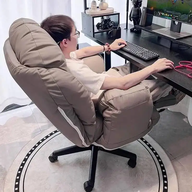 Comfortable Throne Playseat Office Chair Lounge Executive Cushion Nordic Office Chair Relaxing Sillas De Oficina Home Furniture
Comfortable Throne Playseat Office Chair Lounge Executive Cushion Nordic Office Chair Relaxing Sillas De Oficina Home Furniture
