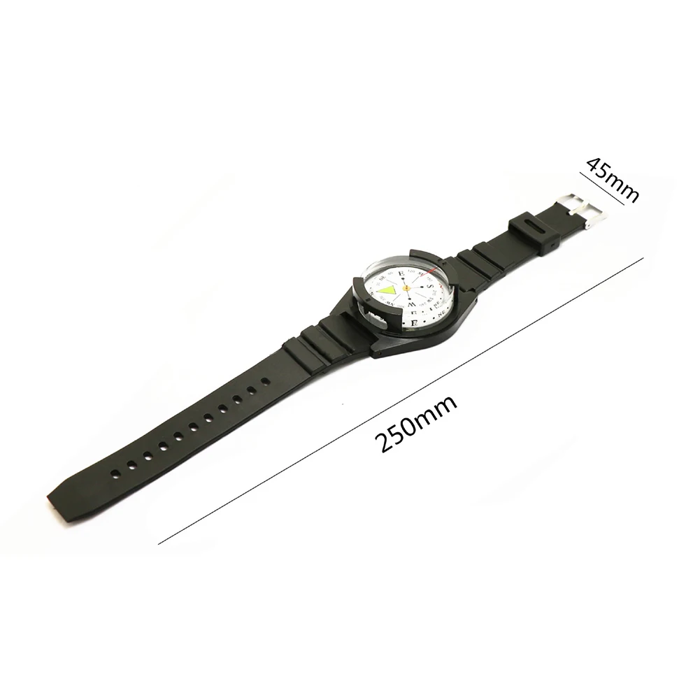 For Outdoor Waterproof Wrist For Compass with Silicone Strap for Easy Use during Hiking Camping and Diving Activities
For Outdoor Waterproof Wrist For Compass with Silicone Strap for Easy Use during Hiking Camping and Diving Activities