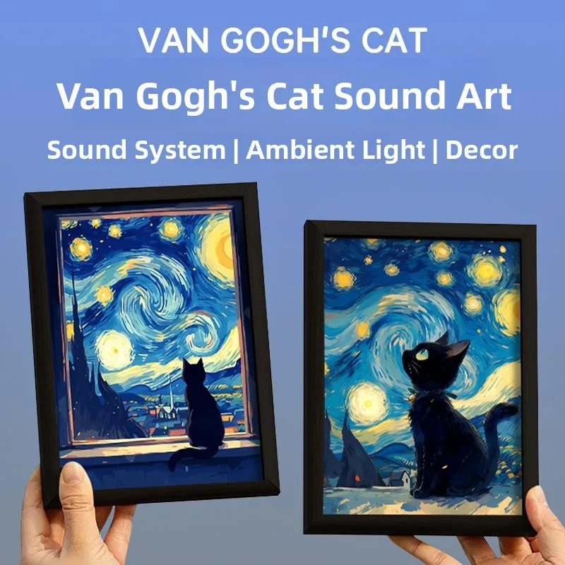 Van Gogh Sound Sculpture Creative Birthday Gift for Girls Cute Friend Miniature High-End Feeling Decorations Present
Van Gogh Sound Sculpture Creative Birthday Gift for Girls Cute Friend Miniature High-End Feeling Decorations Present