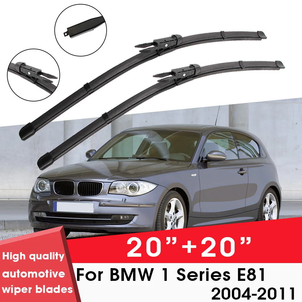 Car Wiper Blade Blades For BMW 1 Series E81 2004-2011 20"+ 20" Windshield Windscreen Clean Naturl Rubber Cars Wipers Accessories
Car Wiper Blade Blades For BMW 1 Series E81 2004-2011 20"+ 20" Windshield Windscreen Clean Naturl Rubber Cars Wipers Accessories