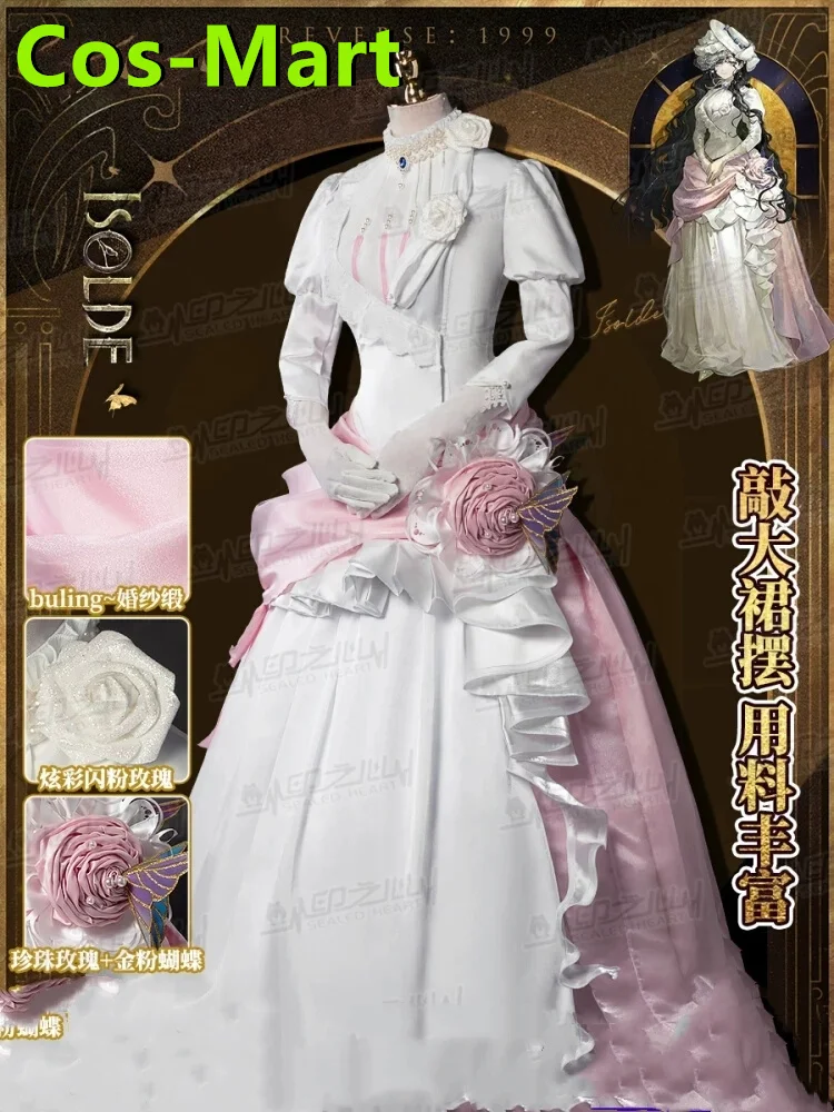 Cos-Mart Hot Game Reverse:1999 Isolde Cosplay Costume Real person Dress Anniversary Halloween Activity Role Play Clothing
Cos-Mart Hot Game Reverse:1999 Isolde Cosplay Costume Real person Dress Anniversary Halloween Activity Role Play Clothing