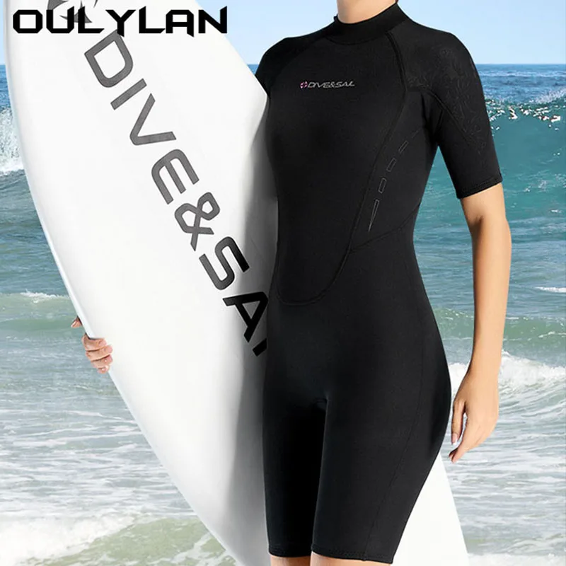 Oulylan 3MM Keep Warm Scuba Diving Suit Surfing Jellyfish Snorkeling Spearfishing Wet Suit Neoprene Short Sleeves Women Wetsuit
Oulylan 3MM Keep Warm Scuba Diving Suit Surfing Jellyfish Snorkeling Spearfishing Wet Suit Neoprene Short Sleeves Women Wetsuit