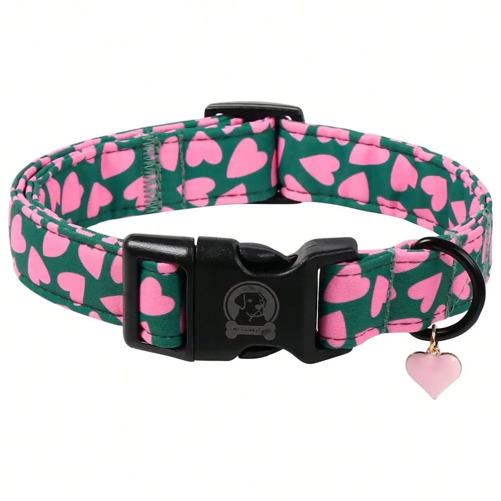 Chubbyface Blue Valentines Dog Collar, Cute Blue Bowtie Puppy Collar, Cotton Valentine Adjustable Pet Collar With Plastic Buckl
Chubbyface Blue Valentines Dog Collar, Cute Blue Bowtie Puppy Collar, Cotton Valentine Adjustable Pet Collar With Plastic Buckl