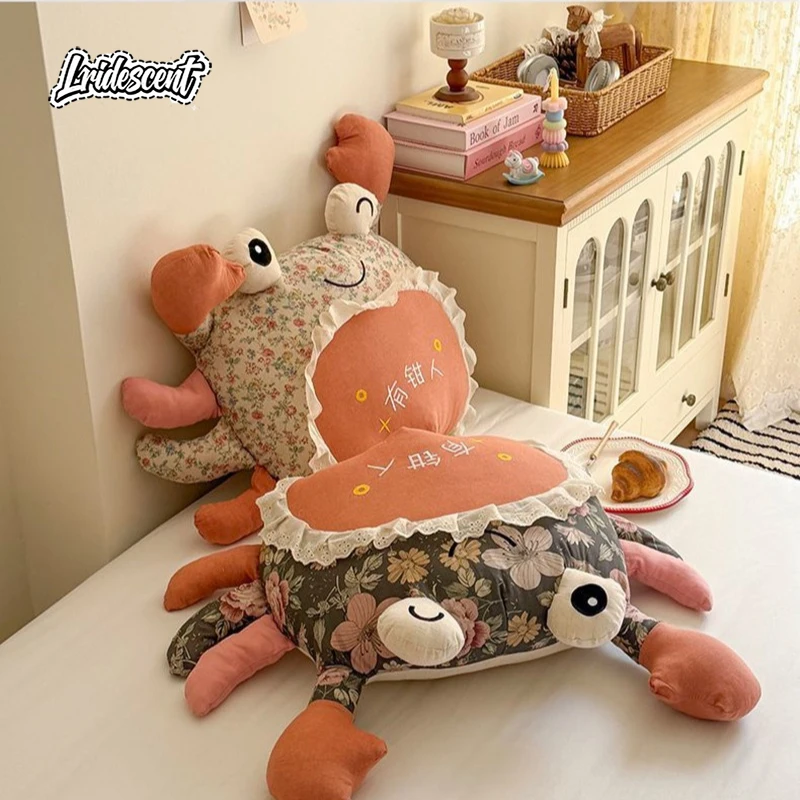 New Cartoon Linen Embroidered Pillow Cute Crab Shaped Cushion With Rich Luck Design For Home Sofa Decor
New Cartoon Linen Embroidered Pillow Cute Crab Shaped Cushion With Rich Luck Design For Home Sofa Decor