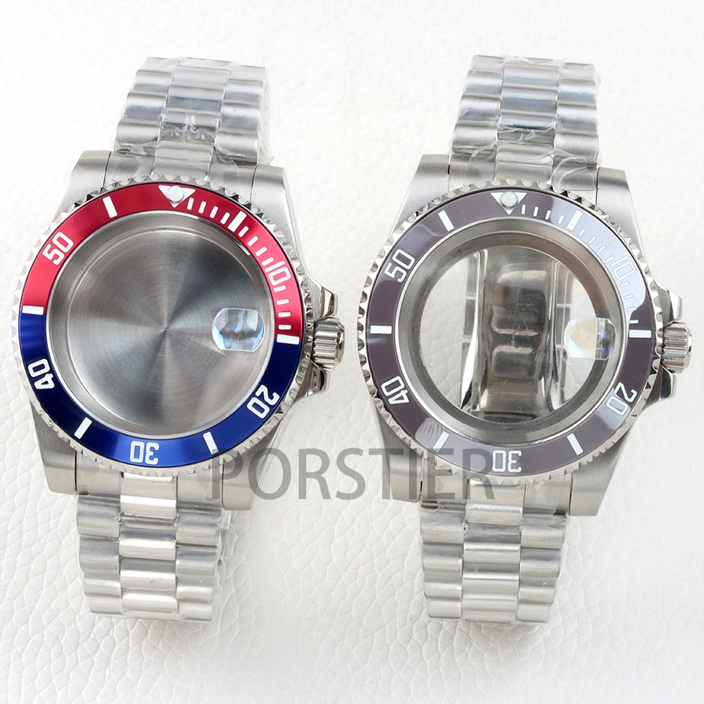 NH35 Watch Case 40mm Sapphire Glass Stainless Steel Presidential Watchband for SUB/GMT/Yacht-Master NH34 NH35 NH36 NH38 Movement
NH35 Watch Case 40mm Sapphire Glass Stainless Steel Presidential Watchband for SUB/GMT/Yacht-Master NH34 NH35 NH36 NH38 Movement