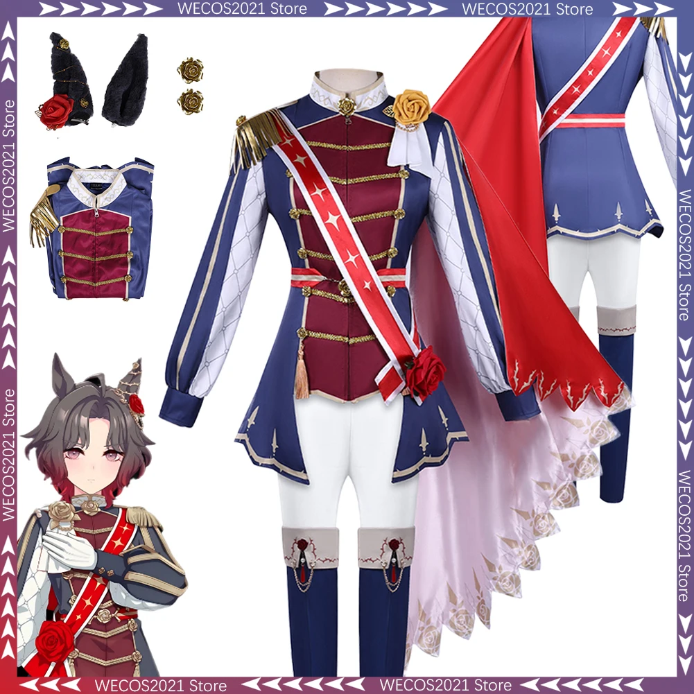 Disguise Anime Game Pretty Derby Rose Kingdom Cosplay Clothing Anime Women Costume Halloween Female Role Play Dress Up Outfits
Disguise Anime Game Pretty Derby Rose Kingdom Cosplay Clothing Anime Women Costume Halloween Female Role Play Dress Up Outfits