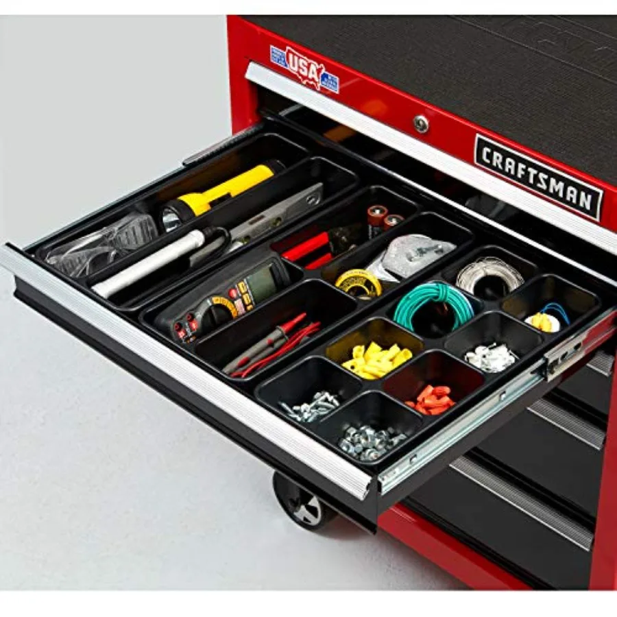 Tool Organizer 3-Piece 14-Compartment Drawer Set CMST98018
Tool Organizer 3-Piece 14-Compartment Drawer Set CMST98018