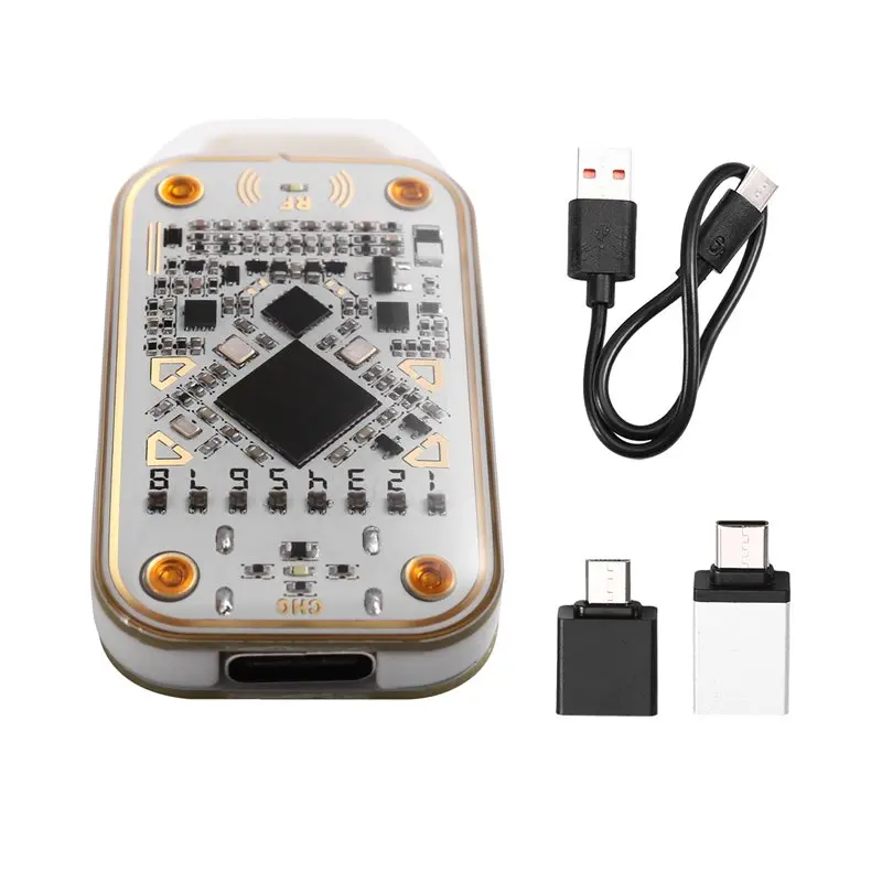 B63B-Chameleon V3.0 Умный эмулятор-ридер чипов RFID для чтения и записи ID IC 125 кГц 13,56 МГц, копировщик смарт-карт и меток
B63B-Chameleon V3.0 Умный эмулятор-ридер чипов RFID для чтения и записи ID IC 125 кГц 13,56 МГц, копировщик смарт-карт и меток
