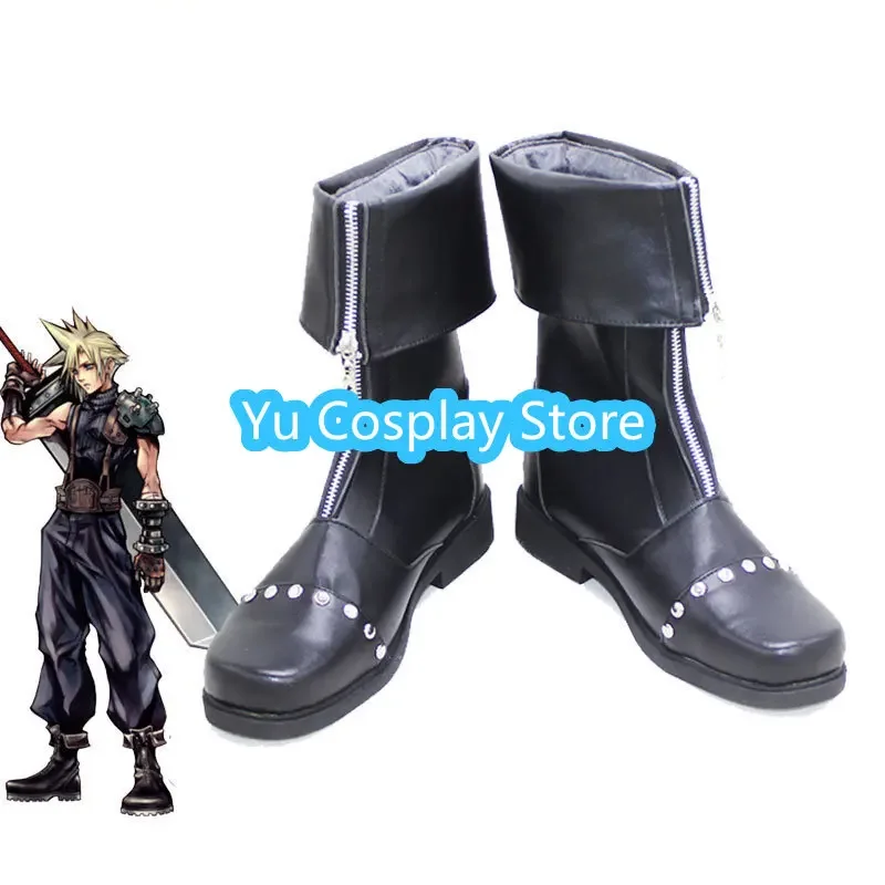 Yu-Cosplay Cloud Strife обувь для косплея FF7 реквизит для косплея Хэллоуин карнавальные ботинки обувь из искусственной кожи на заказ
Yu-Cosplay Cloud Strife обувь для косплея FF7 реквизит для косплея Хэллоуин карнавальные ботинки обувь из искусственной кожи на заказ