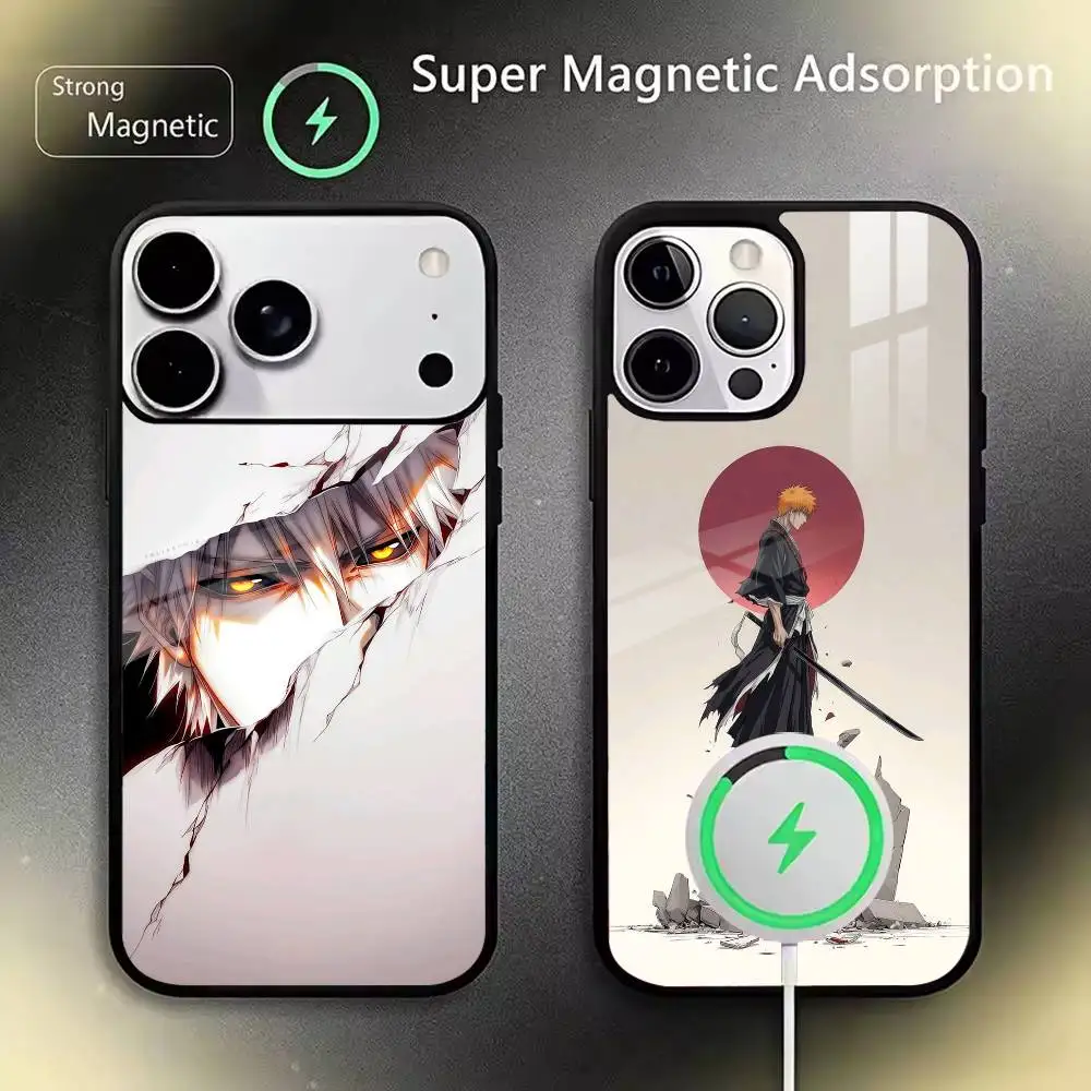 B-BLEACH-Ichigo Kurosaki Phone Case For IPhone17 16 15 14 13 12 11 Pro Max 16/15/14Plus Wireless Charger Cover Funda
B-BLEACH-Ichigo Kurosaki Phone Case For IPhone17 16 15 14 13 12 11 Pro Max 16/15/14Plus Wireless Charger Cover Funda