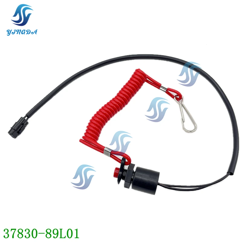 37830-89L01 переключатель в сборе, Аварийная остановка для подвесного Suzuki 8A/9,9/9,9A/9.9B/15/15A/20A/25A/30A 4T (длина линии: 45 см/17,7 дюйма)
37830-89L01 переключатель в сборе, Аварийная остановка для подвесного Suzuki 8A/9,9/9,9A/9.9B/15/15A/20A/25A/30A 4T (длина линии: 45 см/17,7 дюйма)