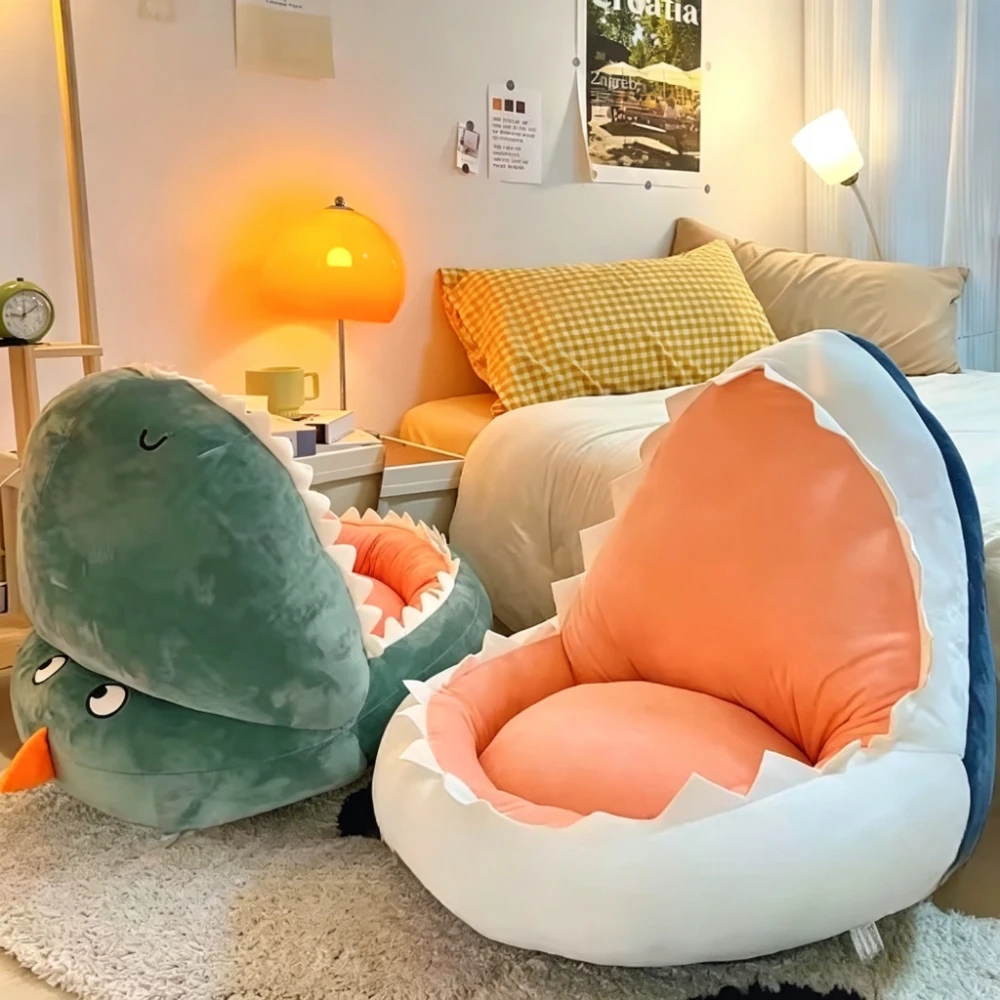 Shark Shaped Lazy Cushion on The Ground,Tatami Futon Bedroom Balcony Bay Window Floor Soft Cushion,Children's Reading Area Chair
Shark Shaped Lazy Cushion on The Ground,Tatami Futon Bedroom Balcony Bay Window Floor Soft Cushion,Children's Reading Area Chair