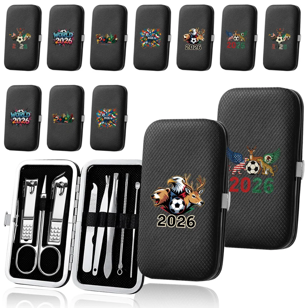 8-in-1 Manicure Pedicure Set Professional Stainless Steel Nail Clipper Kit For Men&Women World 2026 Pattern Daily Necessities
8-in-1 Manicure Pedicure Set Professional Stainless Steel Nail Clipper Kit For Men&Women World 2026 Pattern Daily Necessities