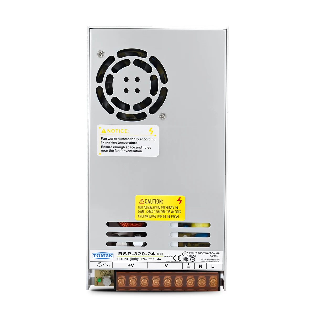 TOMZN RSP Series 320W AC-DC SMPS Switching Power Supply Input 100-240V Output 12V 24V 48V Adjustable PFC CCCV High Power for PLC
TOMZN RSP Series 320W AC-DC SMPS Switching Power Supply Input 100-240V Output 12V 24V 48V Adjustable PFC CCCV High Power for PLC