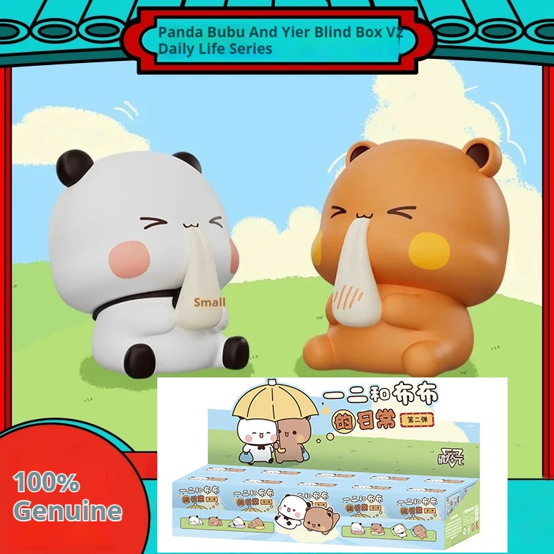 Оригинальная слепая коробка Panda Bubu And Yier V2, серия Daily Life, слепая коробка, игрушки 2,0, милая мультяшная кукла-панда, случайная слепая коробка, подарки
Оригинальная слепая коробка Panda Bubu And Yier V2, серия Daily Life, слепая коробка, игрушки 2,0, милая мультяшная кукла-панда, случайная слепая коробка, подарки