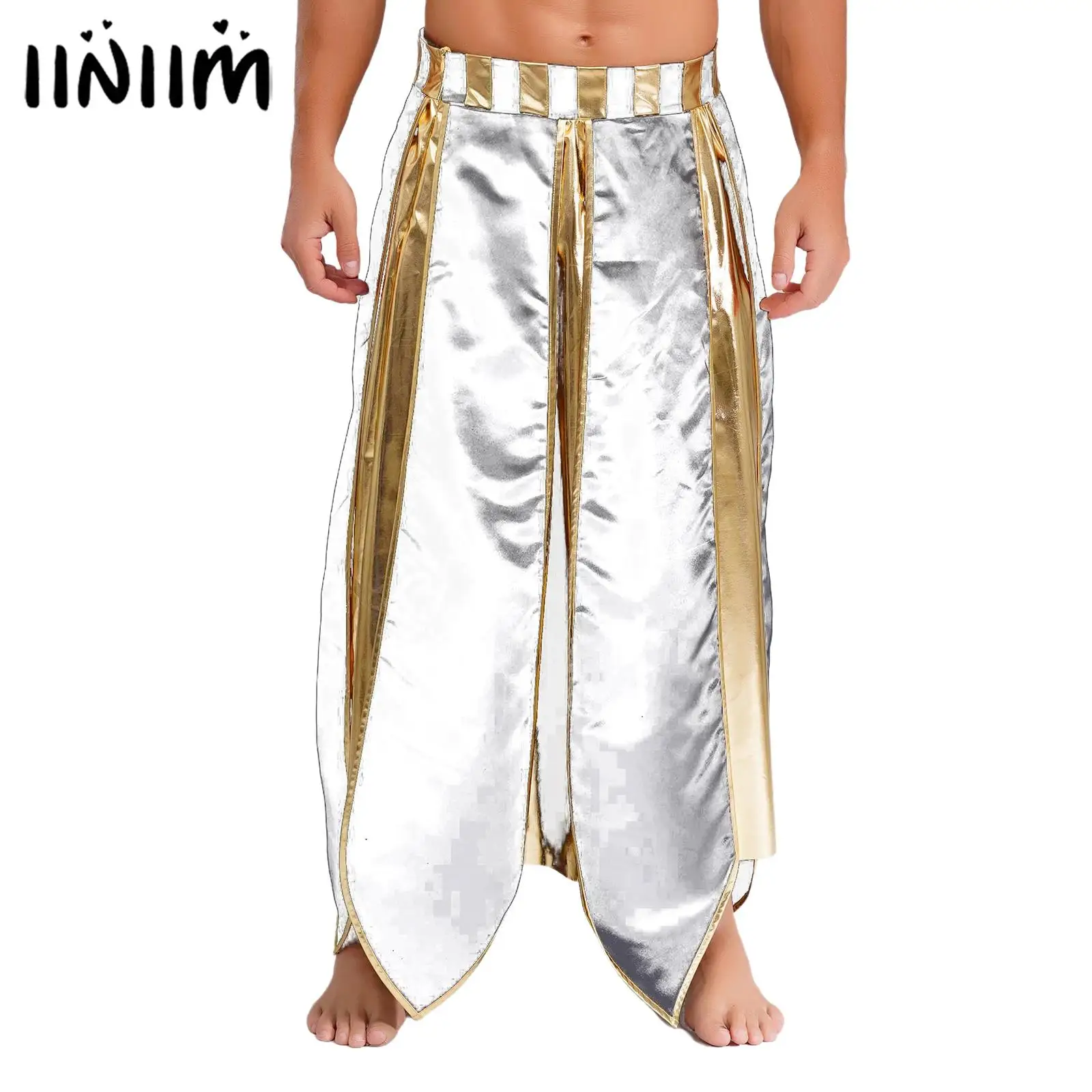 Mens Egyptian Belt Skirt Ancient Egyptian Pharaoh Cosplay Outfits Shiny Metallic Belt Skirt Halloween Performance Costume
Mens Egyptian Belt Skirt Ancient Egyptian Pharaoh Cosplay Outfits Shiny Metallic Belt Skirt Halloween Performance Costume