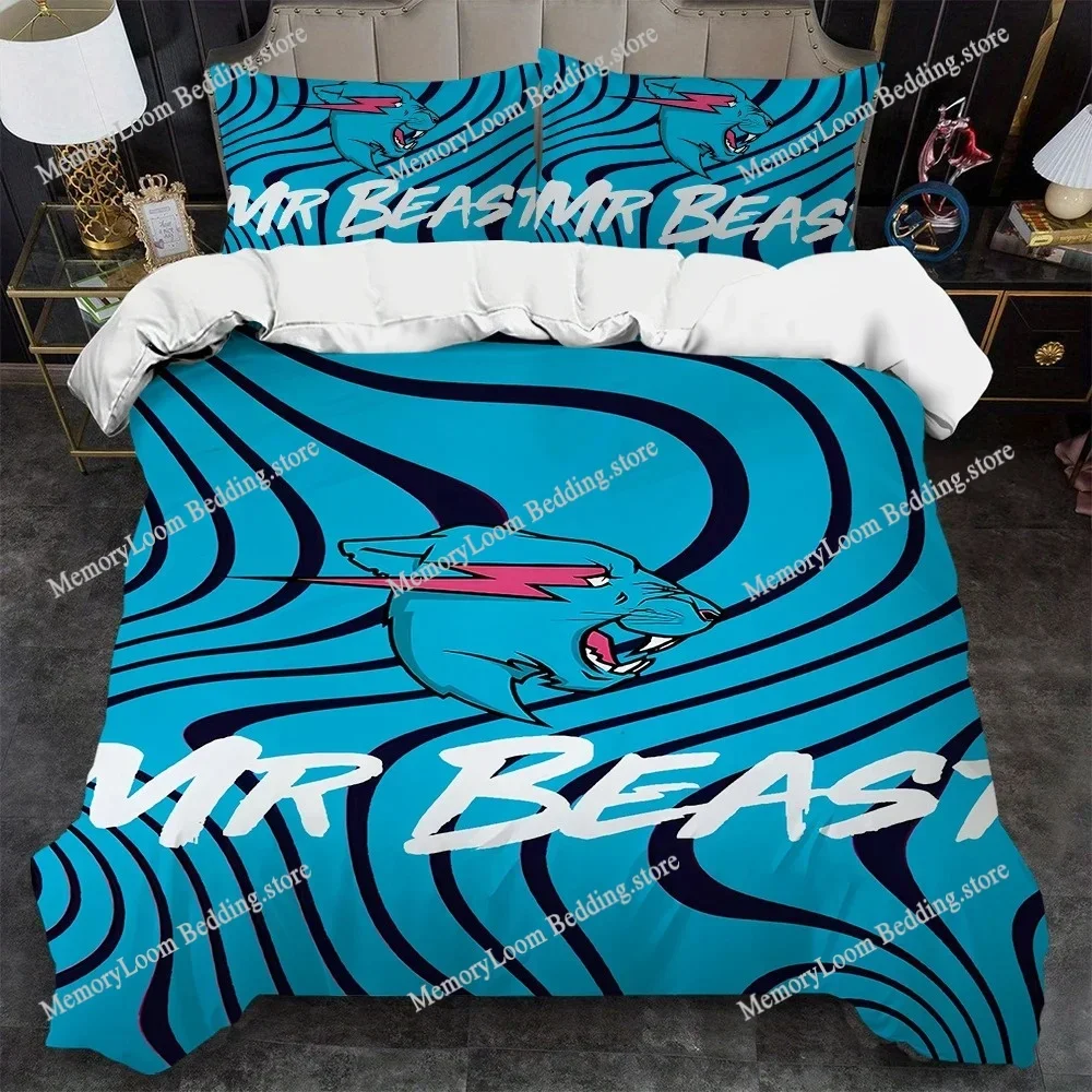 Video Blogger Duvet Cover Set Home Style Bedding Soft Laundry Cotton Bed M-MrBeast-s Four Seasons Student Dormitory Home Textile
Video Blogger Duvet Cover Set Home Style Bedding Soft Laundry Cotton Bed M-MrBeast-s Four Seasons Student Dormitory Home Textile