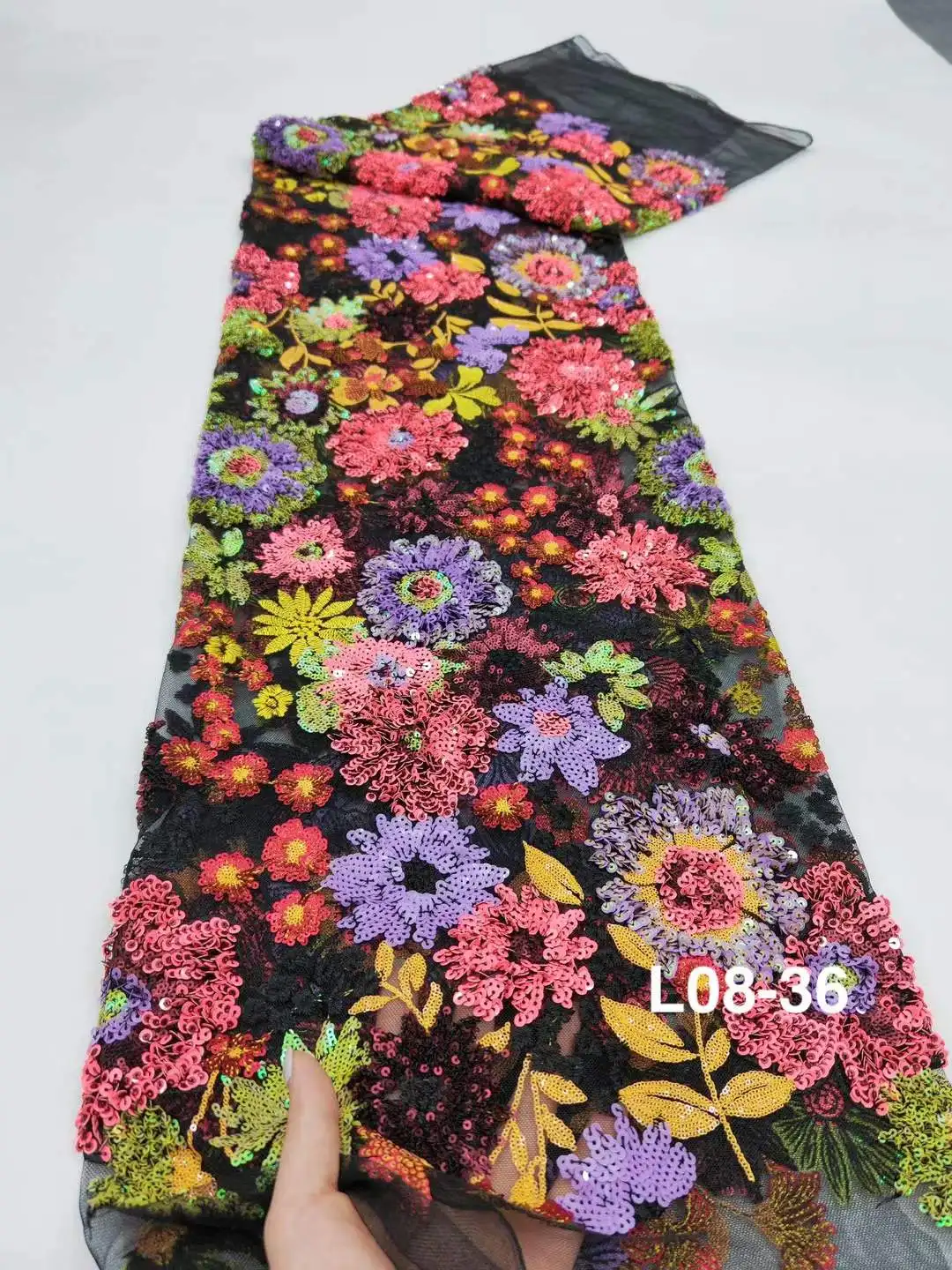 High-quality African Nigerian Elegant Embroidered Fabric 2025 French Tulle Lace Fabric With Sequin For Party Wedding
High-quality African Nigerian Elegant Embroidered Fabric 2025 French Tulle Lace Fabric With Sequin For Party Wedding
