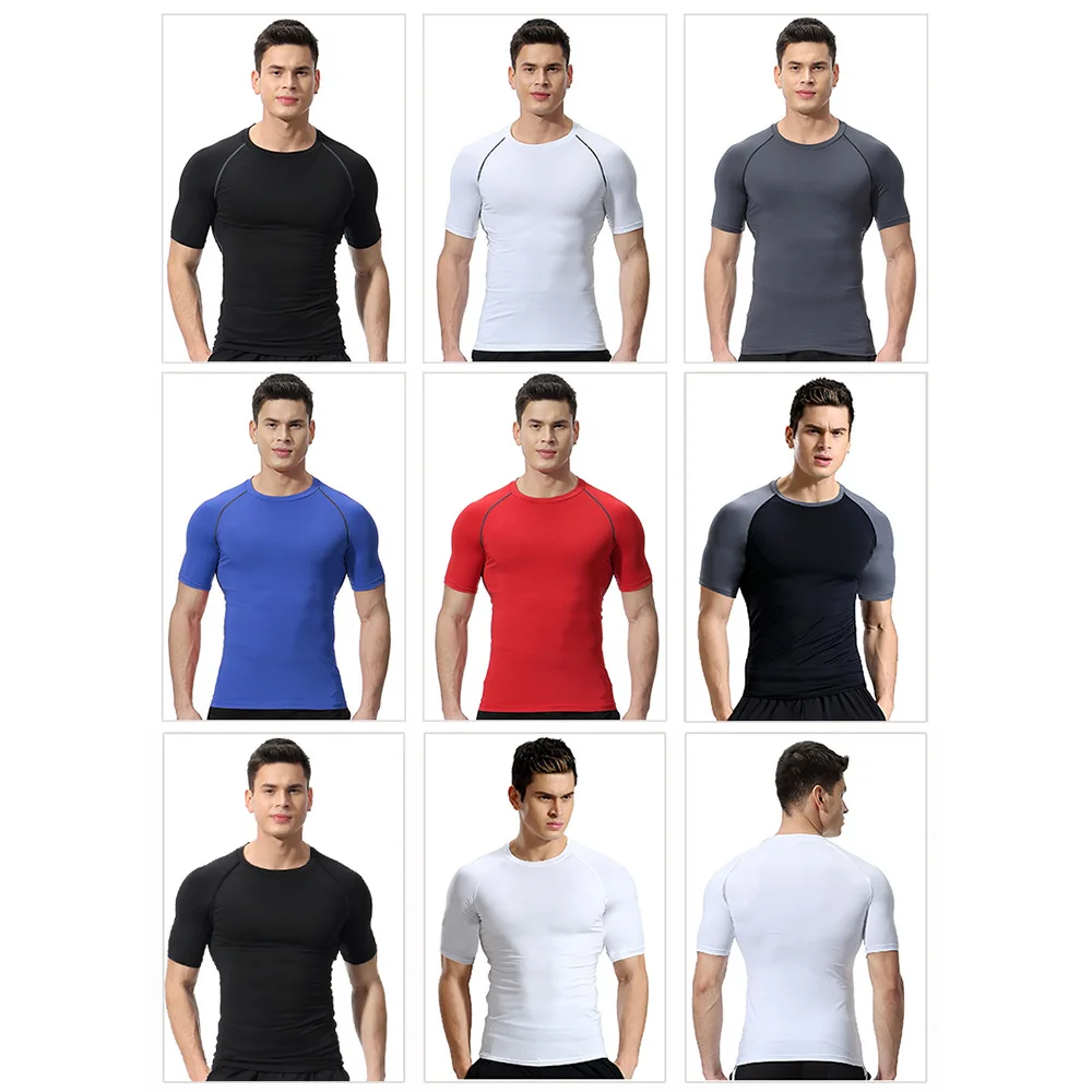 Men's Sports T shirts Gym Quick-drying Cycling Bodybuilding Shirts Running Tights Outdoors Short Sleeve Tops S M L XL 2XL 3XL
Men's Sports T shirts Gym Quick-drying Cycling Bodybuilding Shirts Running Tights Outdoors Short Sleeve Tops S M L XL 2XL 3XL