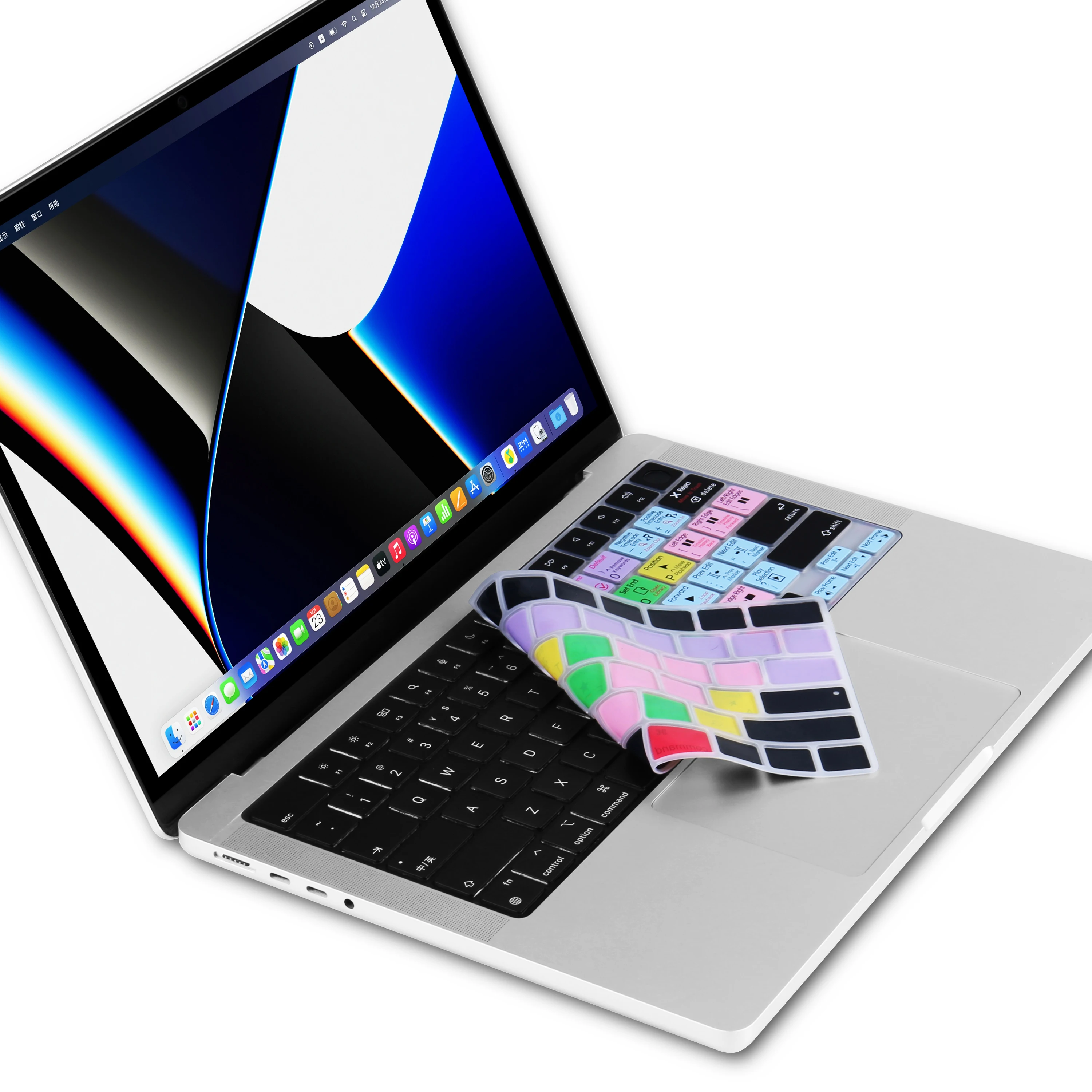 XSKN Final Cut Pro Shortcuts Keyboard Cover for Macbook Pro 14.2 13.3 15.4 16 Macbook Air 13.3 13.6 15.3 M1 M2 M3 Magic Keyboard
XSKN Final Cut Pro Shortcuts Keyboard Cover for Macbook Pro 14.2 13.3 15.4 16 Macbook Air 13.3 13.6 15.3 M1 M2 M3 Magic Keyboard
