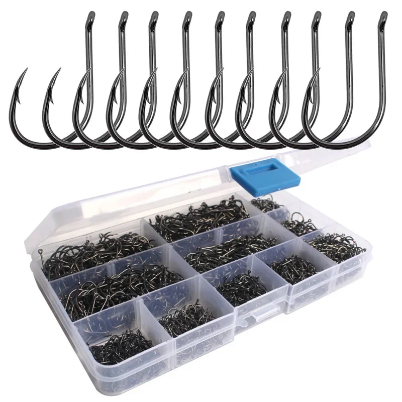 1600 Barbed Circle Fish Hooks Transparent Waterproof Durable Fishing Accessories Box Outdoor Sea Fishing Hook Set Fishing Gear
1600 Barbed Circle Fish Hooks Transparent Waterproof Durable Fishing Accessories Box Outdoor Sea Fishing Hook Set Fishing Gear