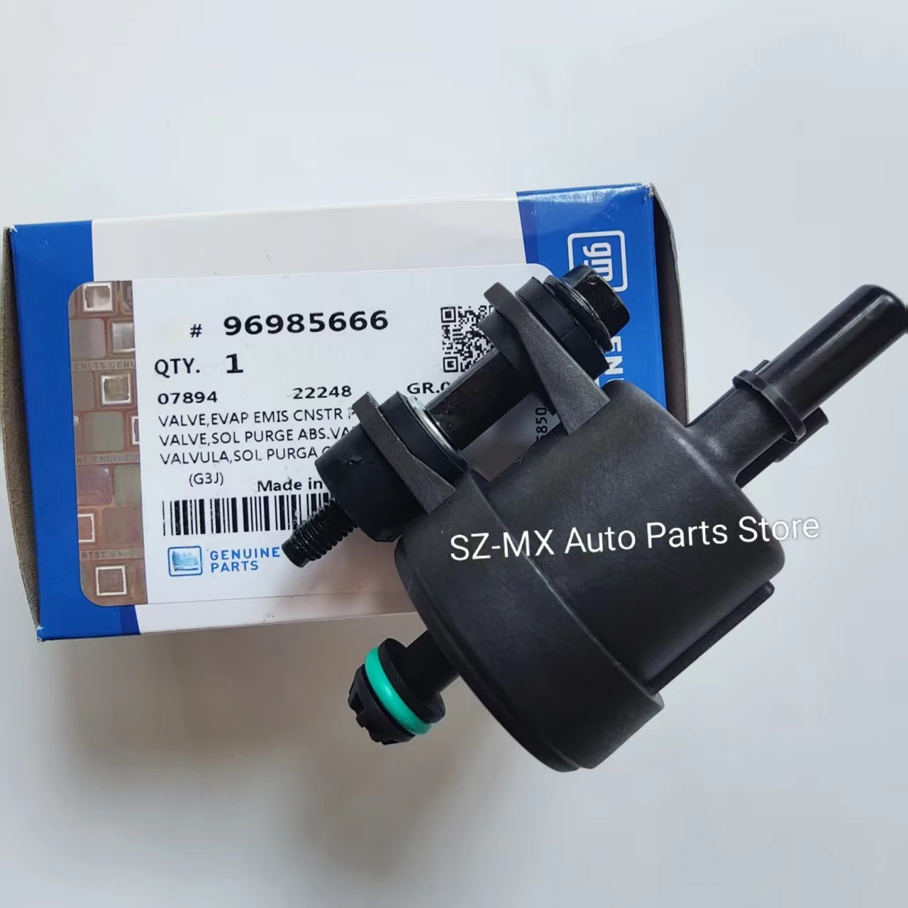 Vapor Canister Purge Control Valve Solenoid OEM# 96985666 0280142502 For Chevrolet Cobalt 2013-2019 Spin 2014-2015
Vapor Canister Purge Control Valve Solenoid OEM# 96985666 0280142502 For Chevrolet Cobalt 2013-2019 Spin 2014-2015
