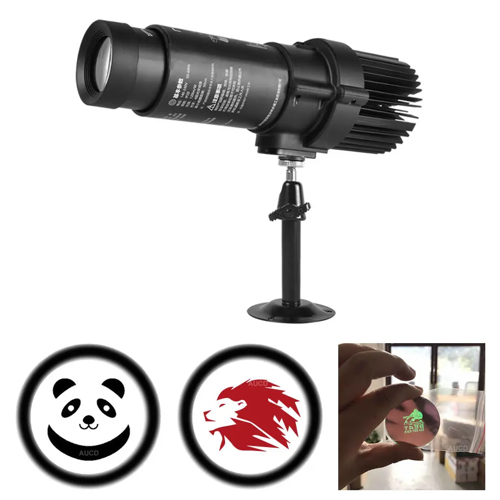 Custom 37mm/1.46in RGB Gobo Card & 20W Static HD LED AD Projector Logo Light For Coffee shop Party Zoom Sign Advertising Lights
Custom 37mm/1.46in RGB Gobo Card & 20W Static HD LED AD Projector Logo Light For Coffee shop Party Zoom Sign Advertising Lights