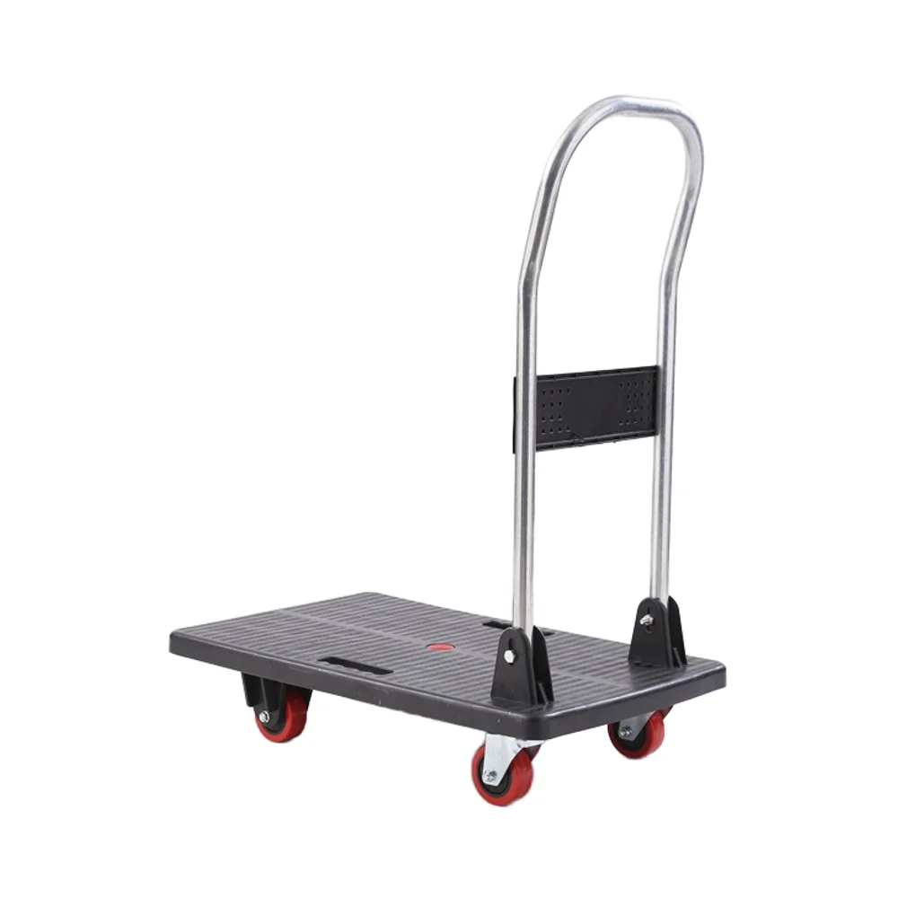 High Quality Folding Platform Trolley Very Cheap Portable Hand Cart Truck Logistic Moving Push Cart 150kg
High Quality Folding Platform Trolley Very Cheap Portable Hand Cart Truck Logistic Moving Push Cart 150kg