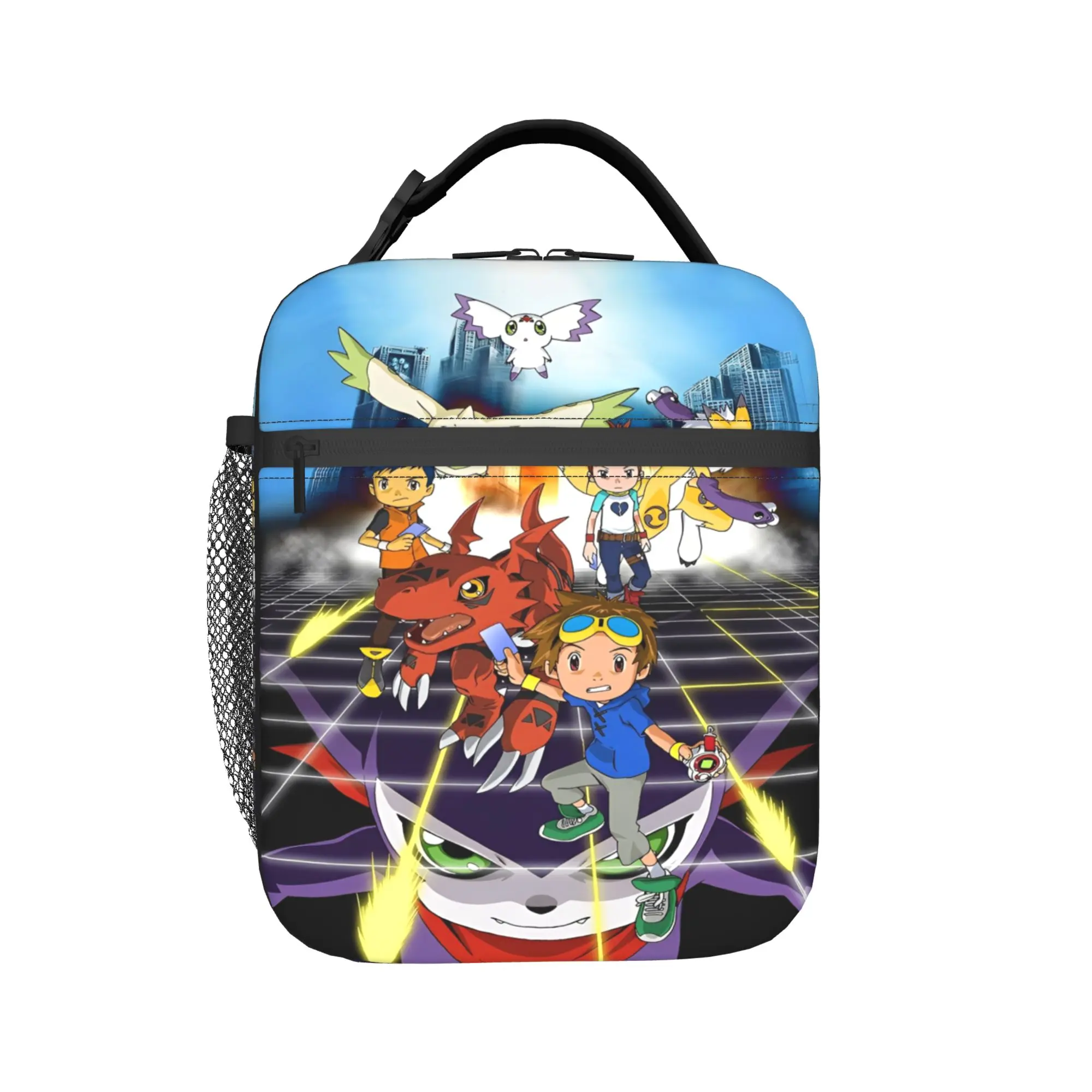 Digital Monster Digimon Thermal Insulated Lunch Bags for Office Portable Food Bag Container Men Thermal Cooler Lunch Boxes
Digital Monster Digimon Thermal Insulated Lunch Bags for Office Portable Food Bag Container Men Thermal Cooler Lunch Boxes