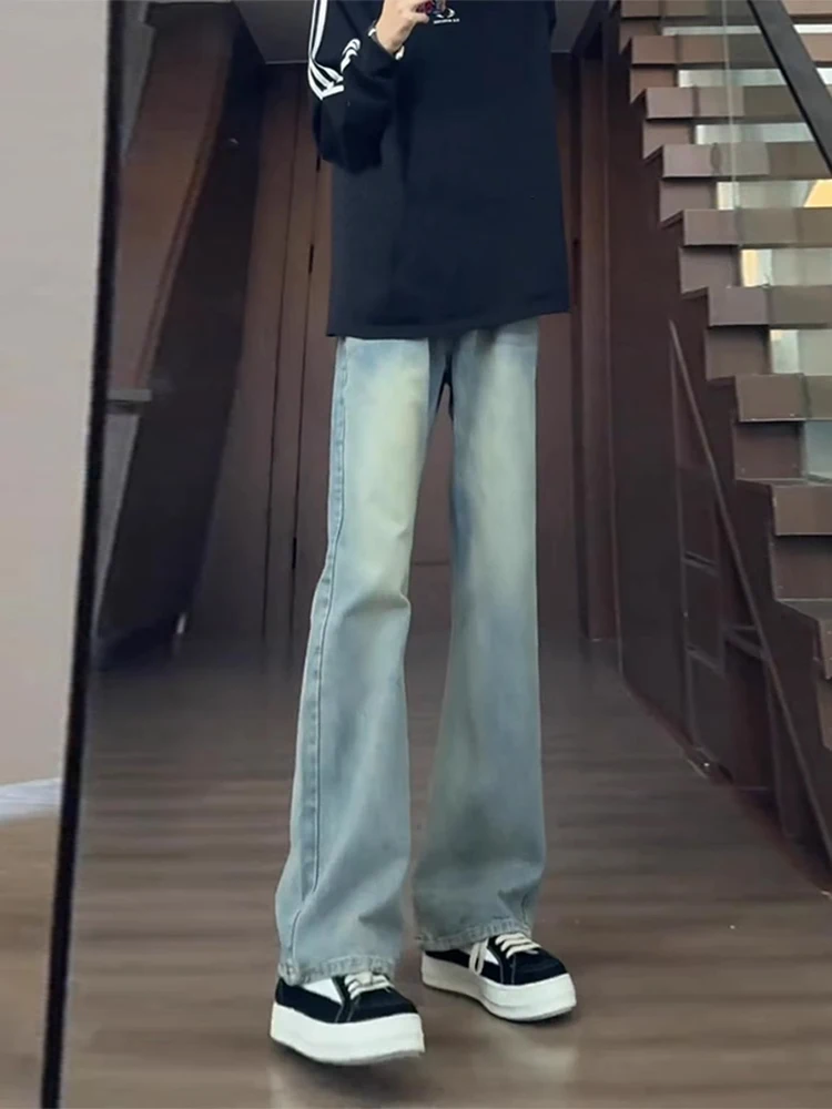 Light Blue Vintage Knife Jeans Men's Extended Length Tall Size Slimming Flared Pants Straight Leg Casual High Waist
Light Blue Vintage Knife Jeans Men's Extended Length Tall Size Slimming Flared Pants Straight Leg Casual High Waist