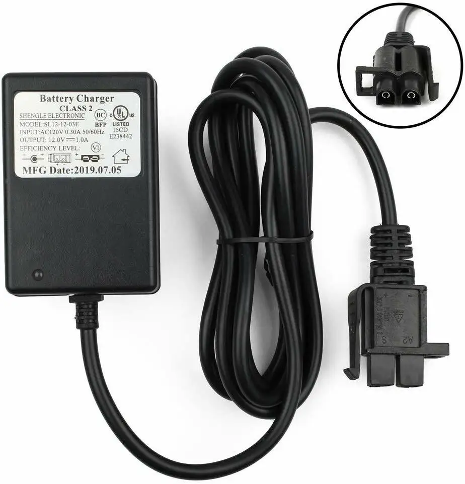 12V Battery Charger for Yamaha Raptor 700R MegaTredz Motion Trendz Kids Ride On
12V Battery Charger for Yamaha Raptor 700R MegaTredz Motion Trendz Kids Ride On