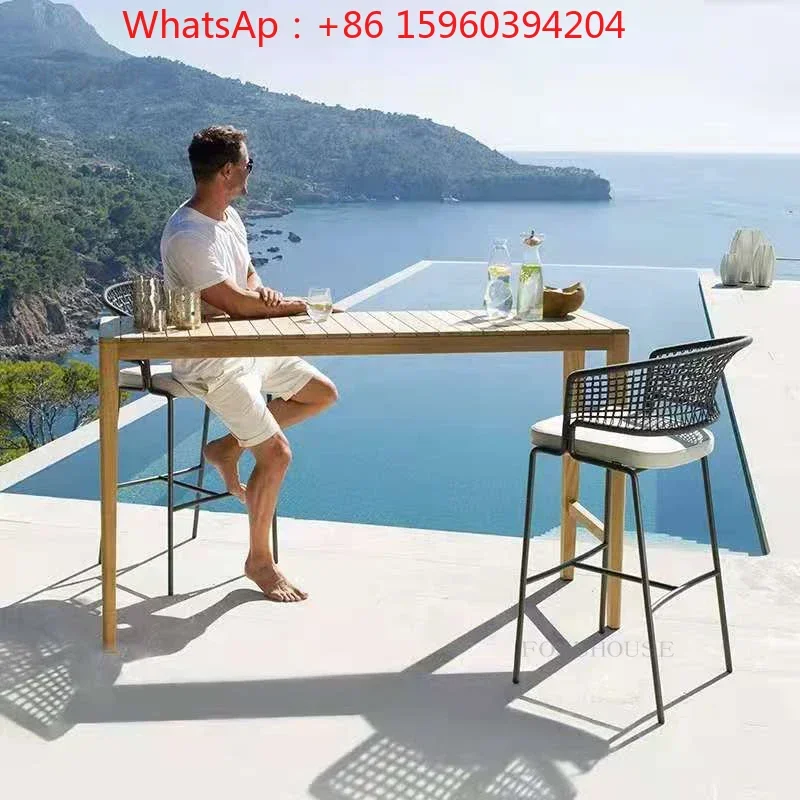 Nordic Wrought Iron Home Bar Chairs simple Modern furniture Creative Rattan High stools Light Luxury Backrest
Nordic Wrought Iron Home Bar Chairs simple Modern furniture Creative Rattan High stools Light Luxury Backrest