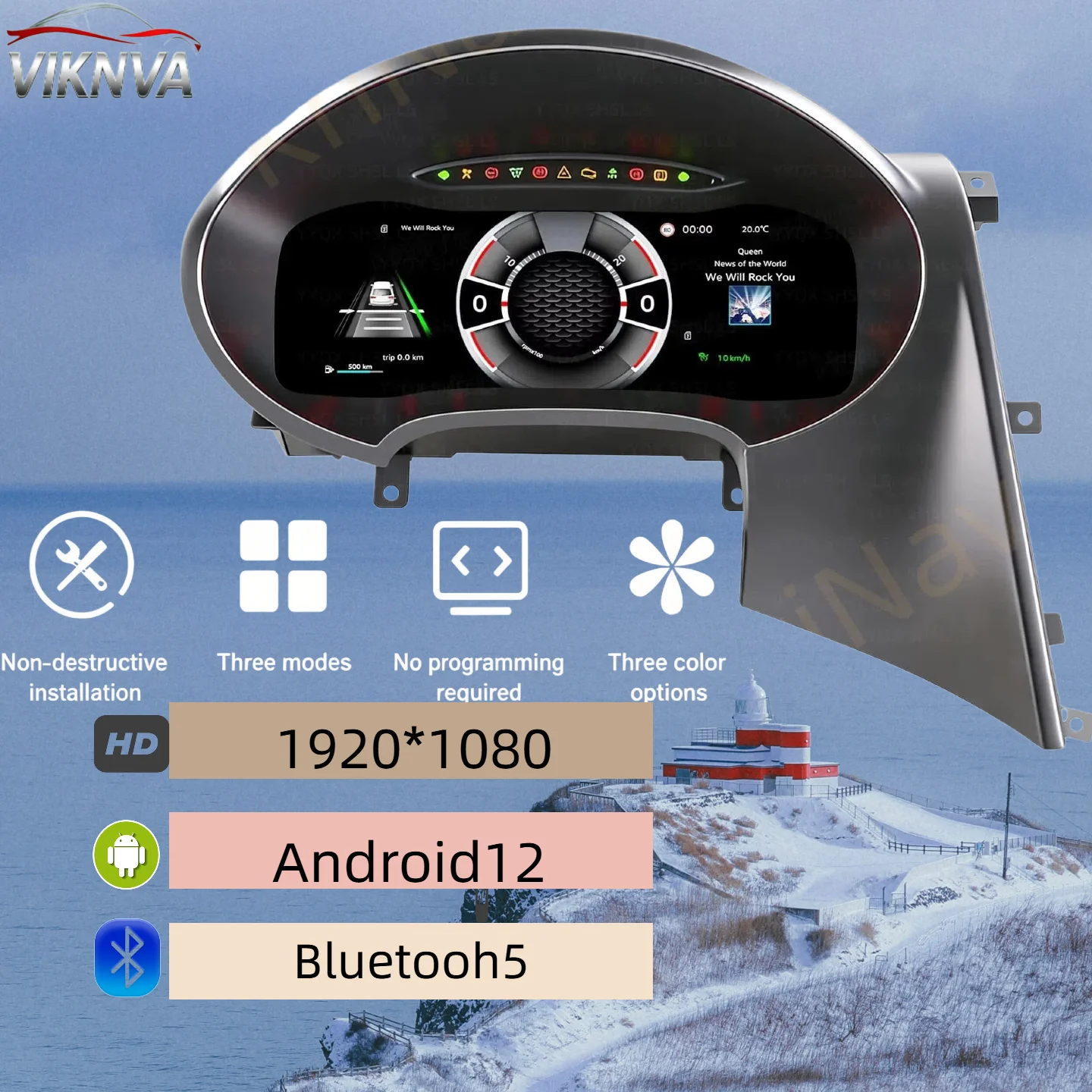 For Volkswagen SEAT Leon 2009-2012 Car LCD Dashboard Digital Cluster Cockpit Instrument Speedometer Multifunctional
For Volkswagen SEAT Leon 2009-2012 Car LCD Dashboard Digital Cluster Cockpit Instrument Speedometer Multifunctional
