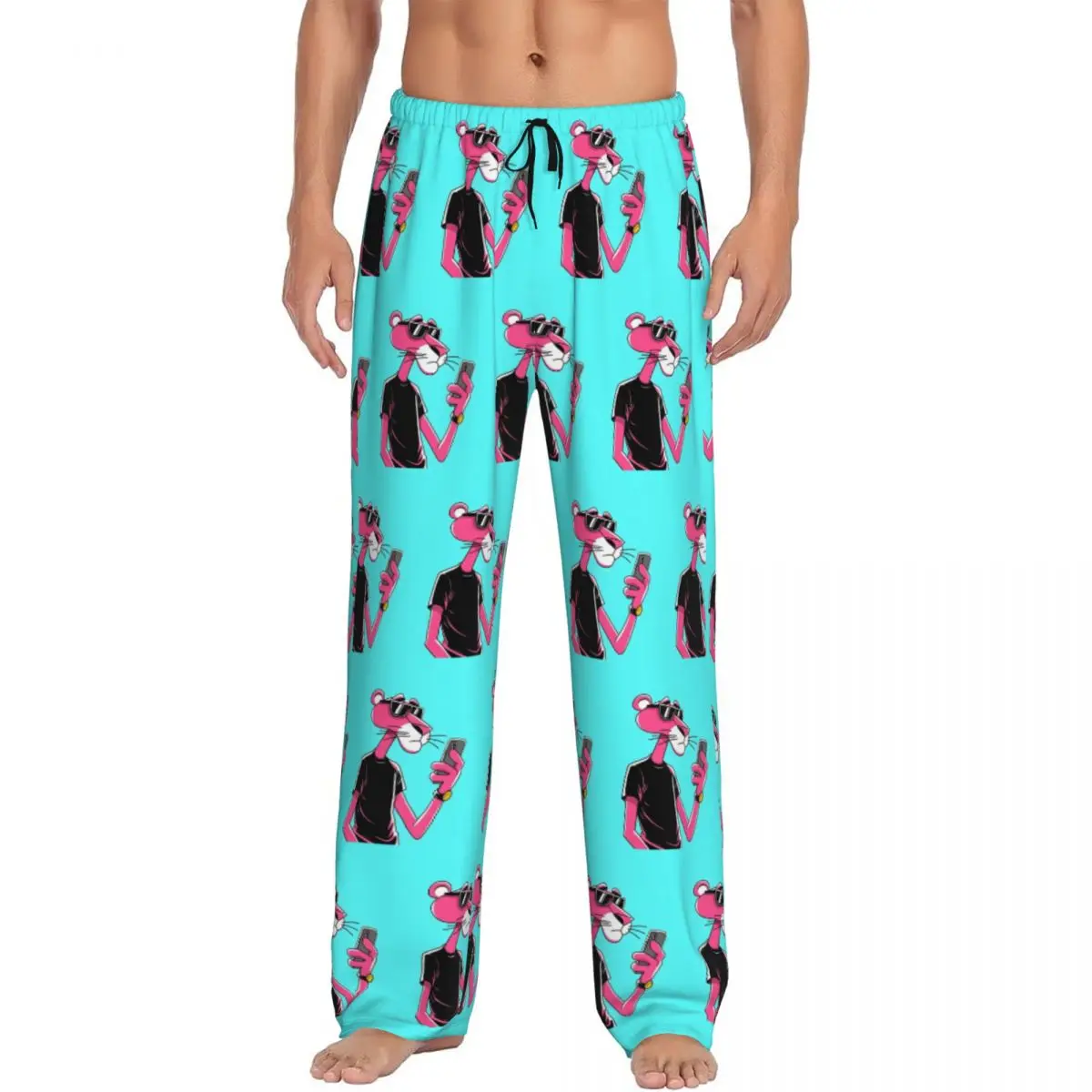 Custom P-Panthered Pajama Pants Sleepwear Men Elastic Waistband Sleep Lounge Bottoms with Pockets
Custom P-Panthered Pajama Pants Sleepwear Men Elastic Waistband Sleep Lounge Bottoms with Pockets